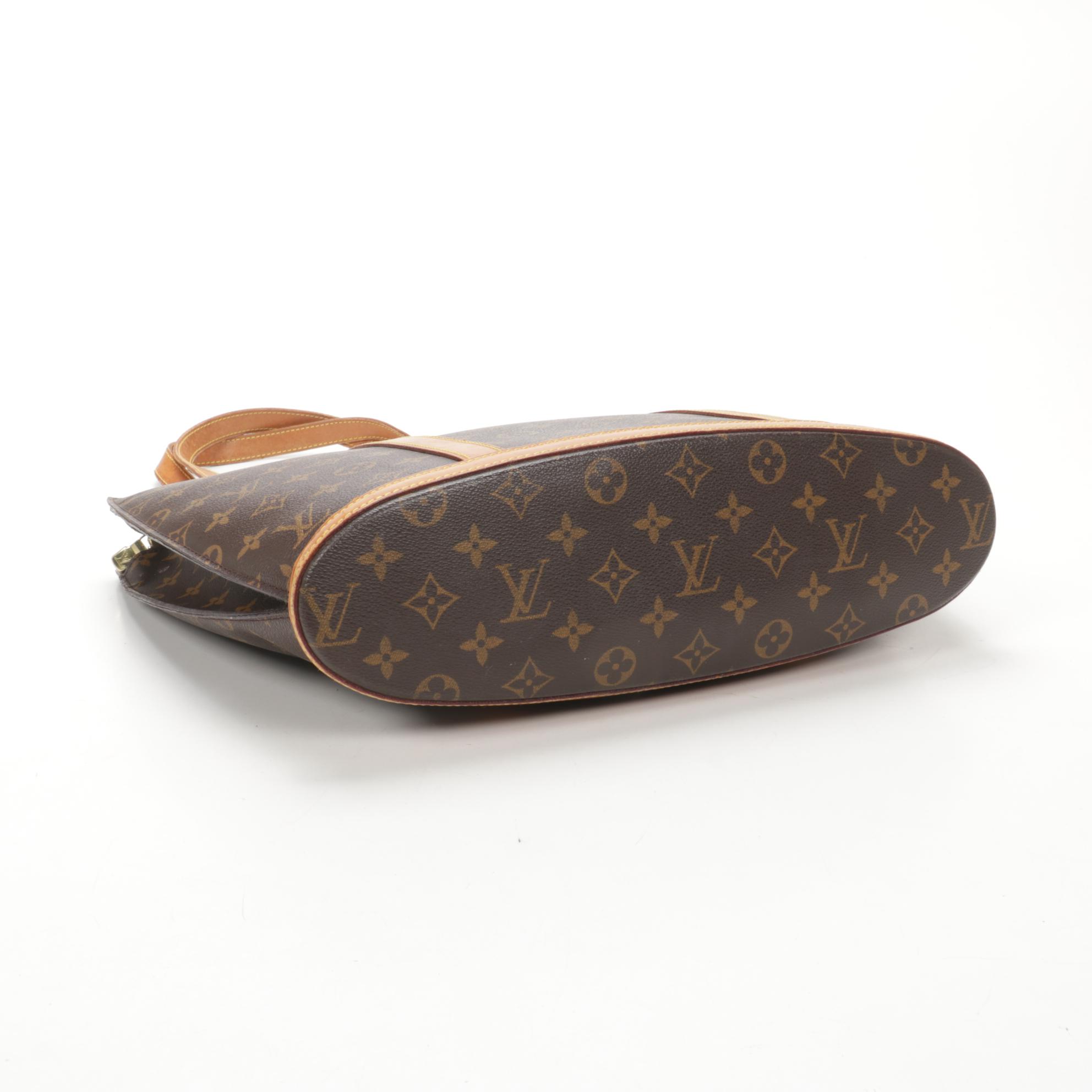 Louis Vuitton Babylone Tote in Monogram Canvas and Vachetta Leather