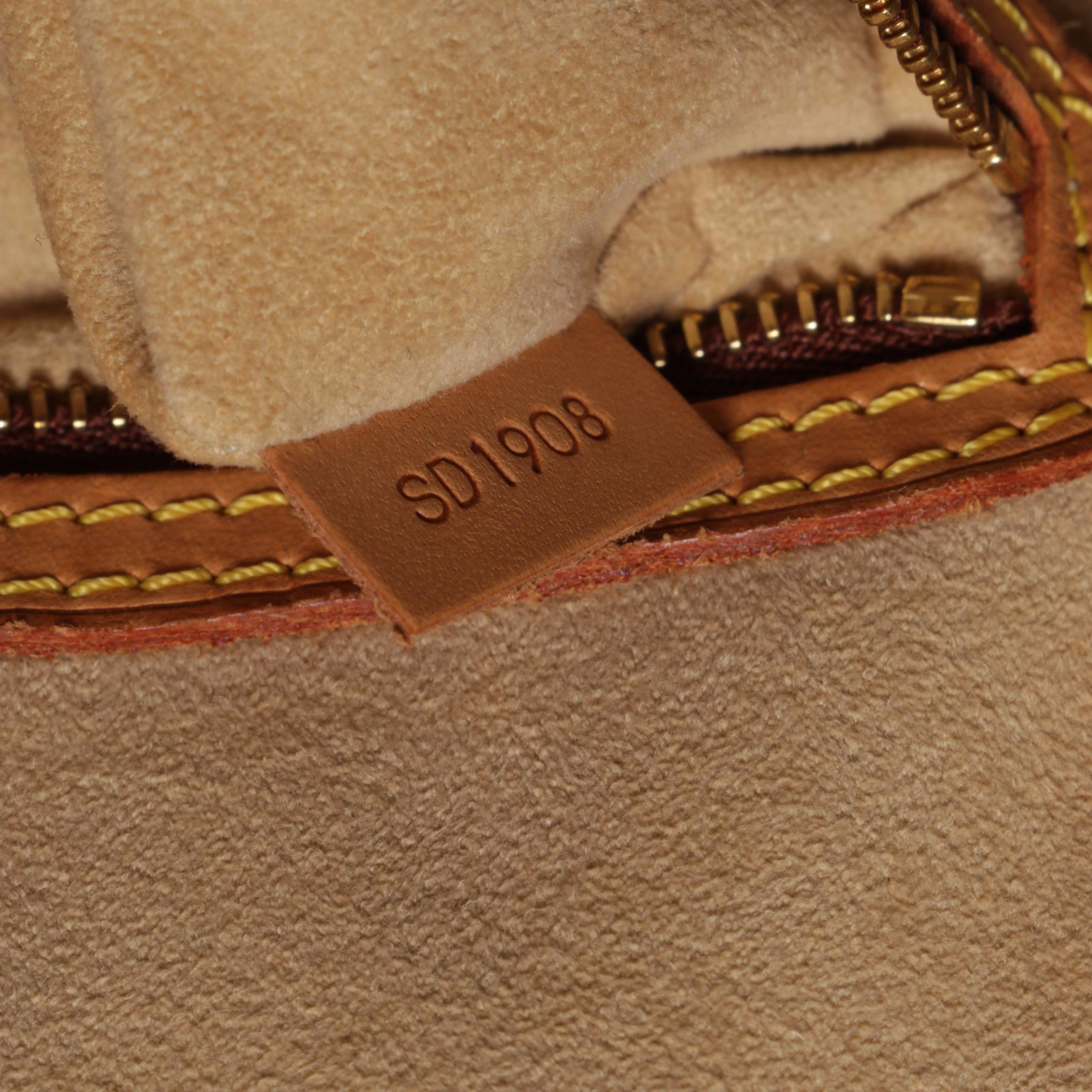 Louis Vuitton Babylone Tote in Monogram Canvas and Vachetta Leather