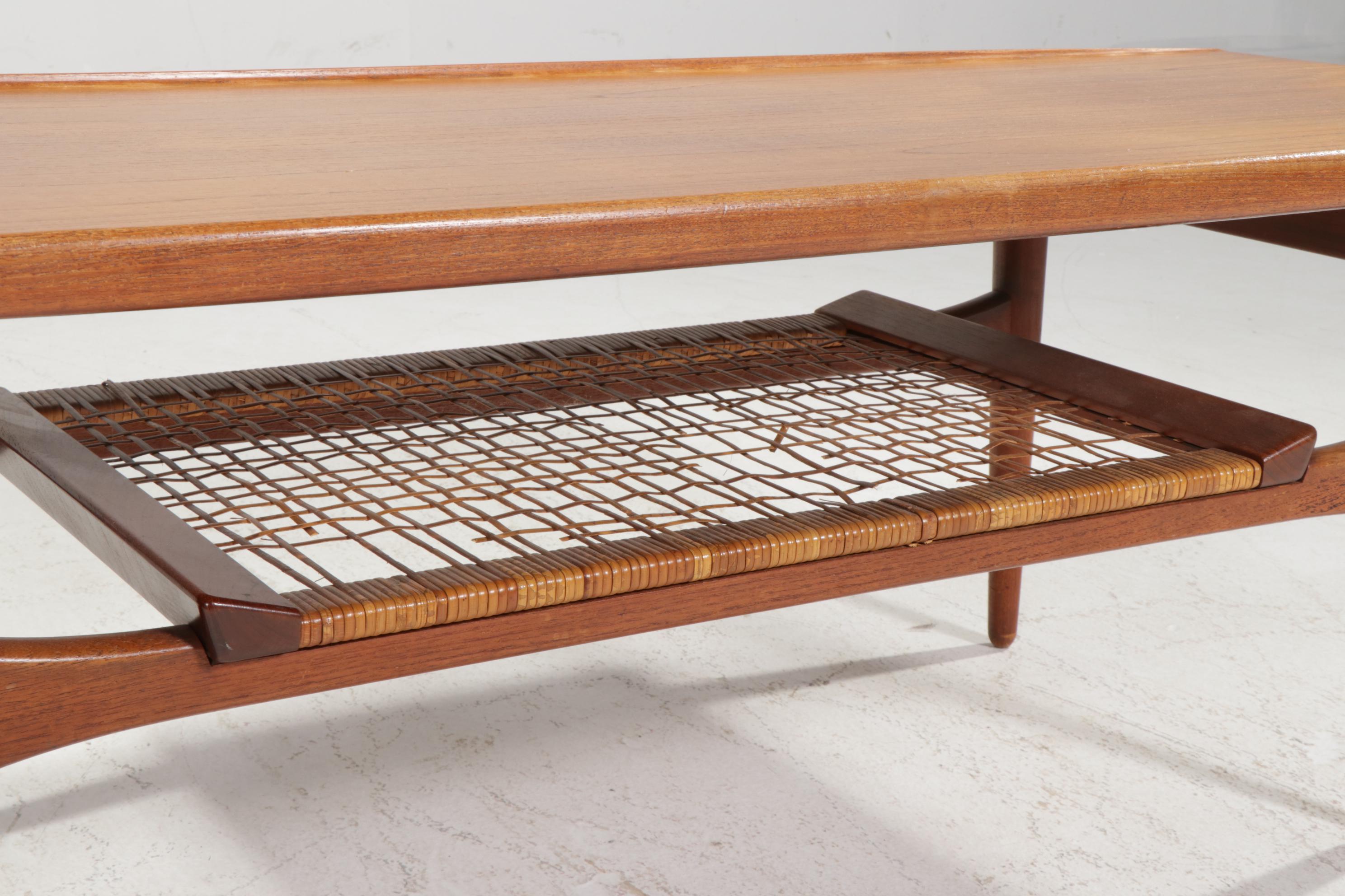 Kristiansen and Thomassen for Moreddi Danish Modern Teak Coffee Table
