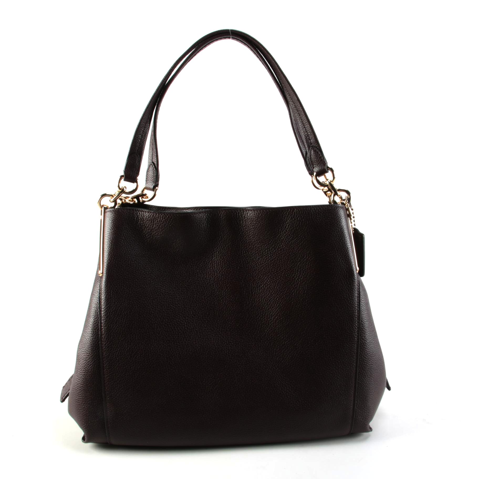 Coach Dalton 31 Shoulder Bag in Oxblood Leather
