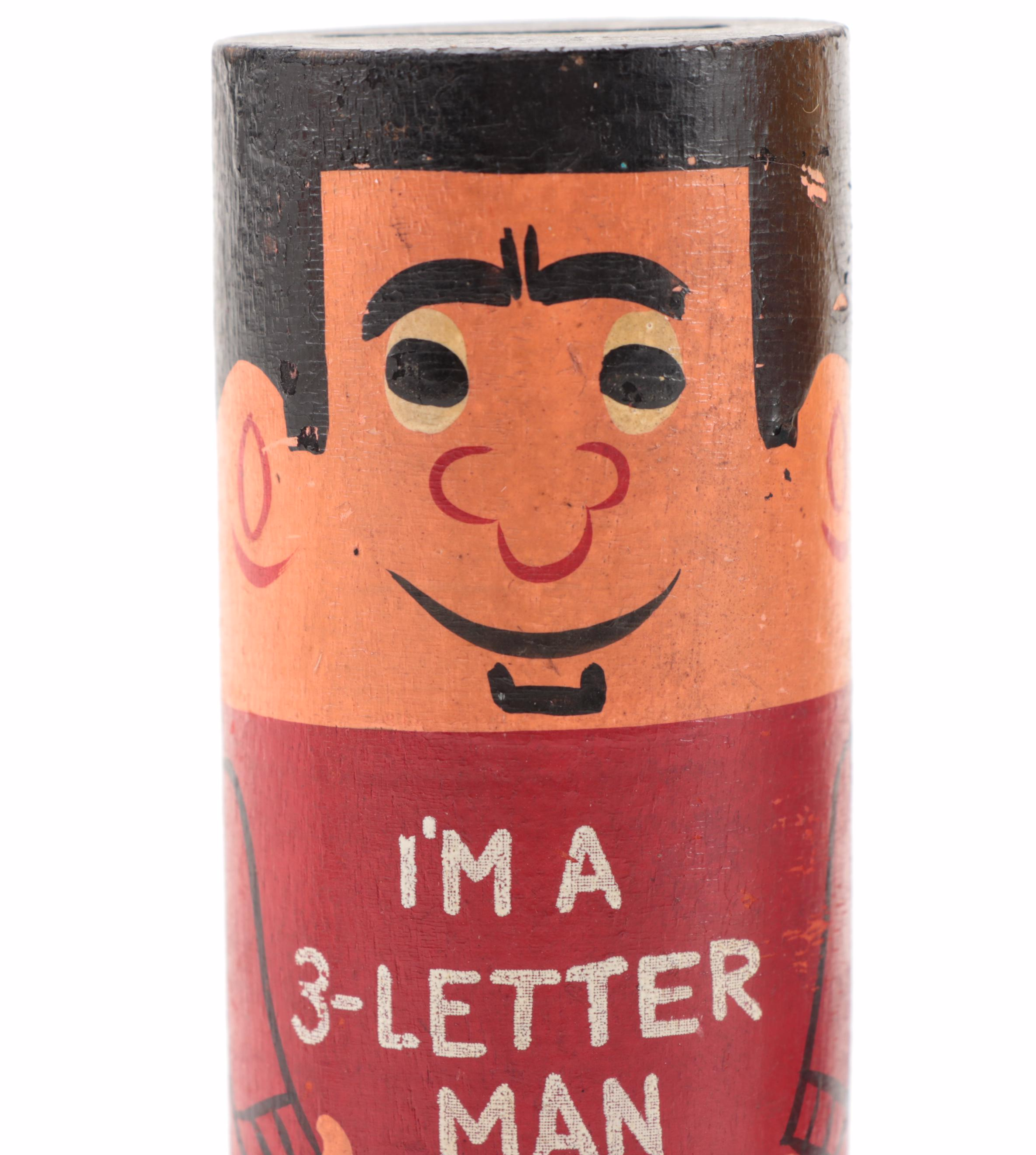 Pride Creations "Popsie" Wooden Figures, circa 1960s