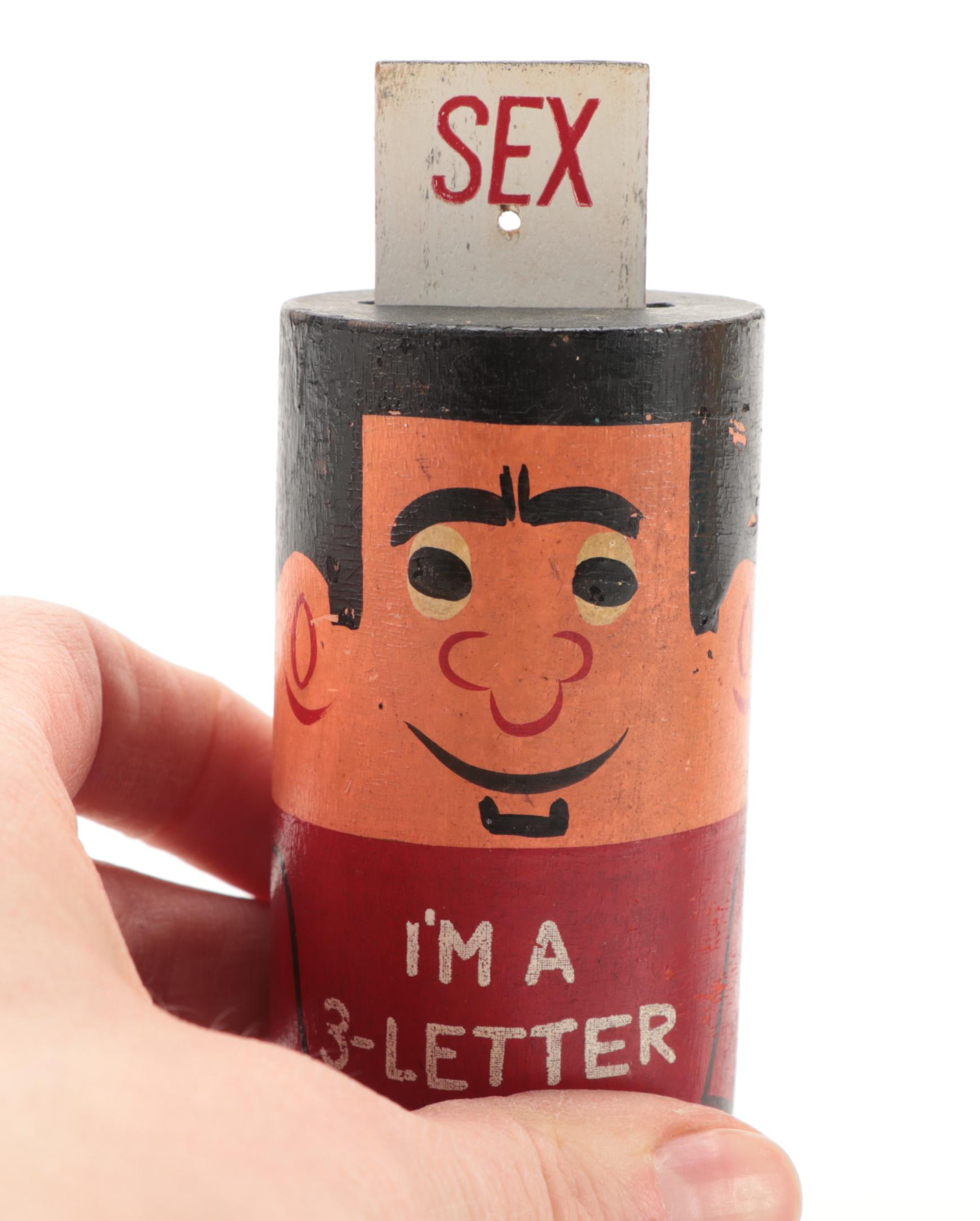 Pride Creations "Popsie" Wooden Figures, circa 1960s