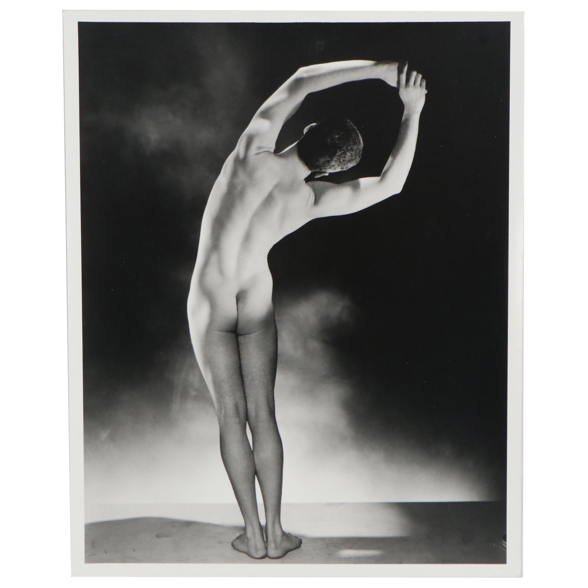 Man Ray Silver Gelatin Photograph of George Platt Lynes