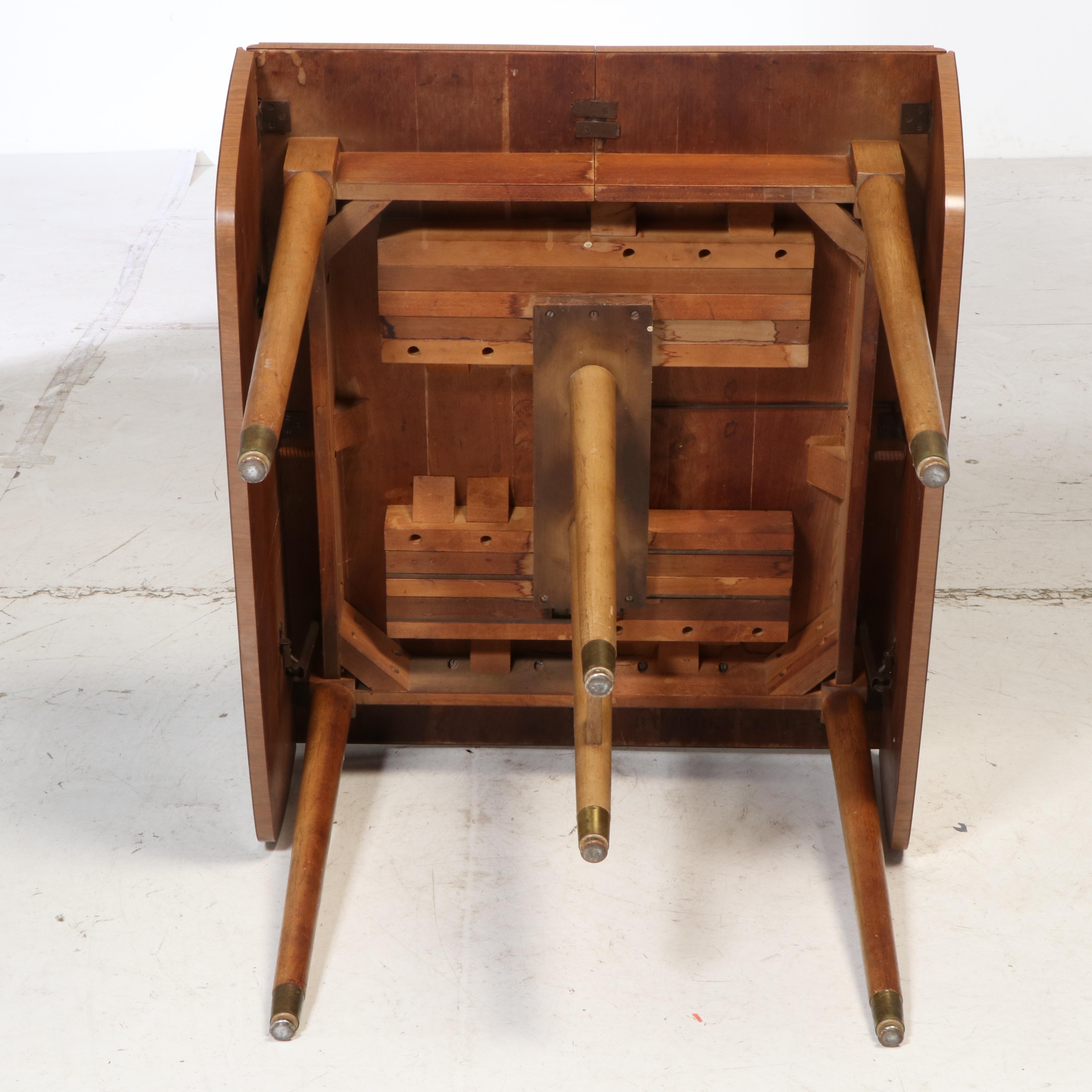 Drexel "Biscayne" Mid Century Modern Laminate Top Table with Side Chairs