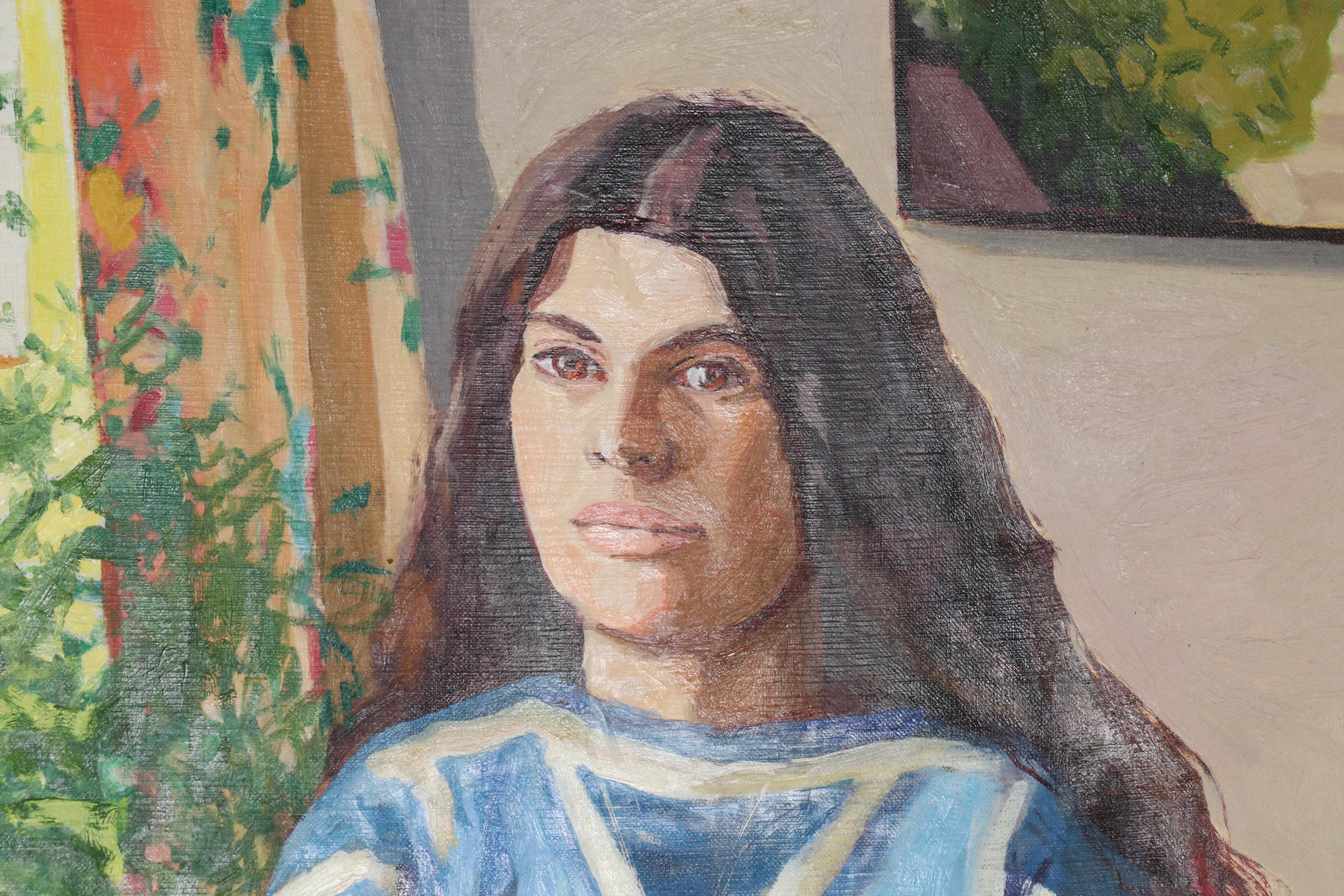 Stephen Hankin Oil Painting "Tony and Laura," 1981