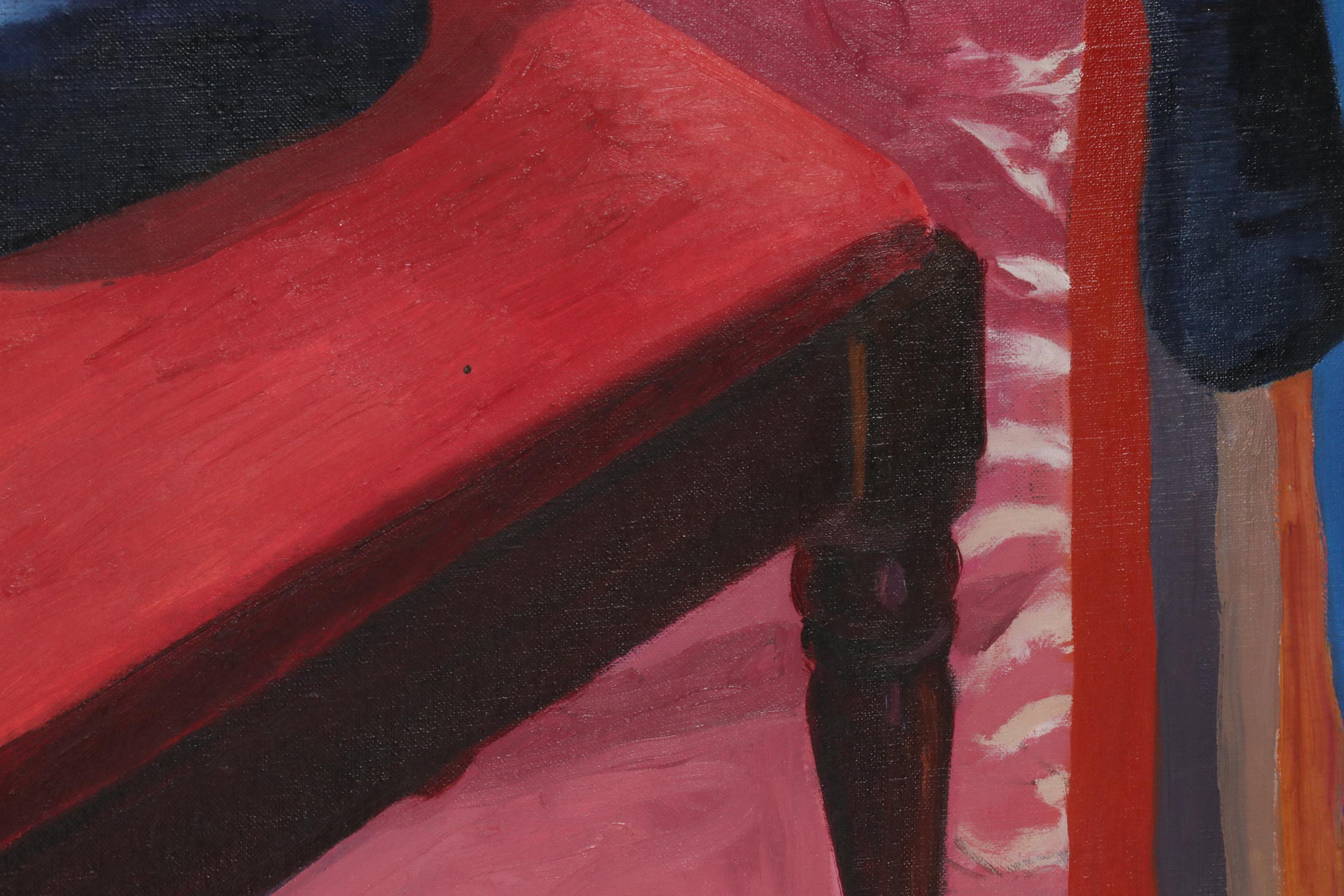 Stephen Hankin Oil Painting "Tony and Laura," 1981