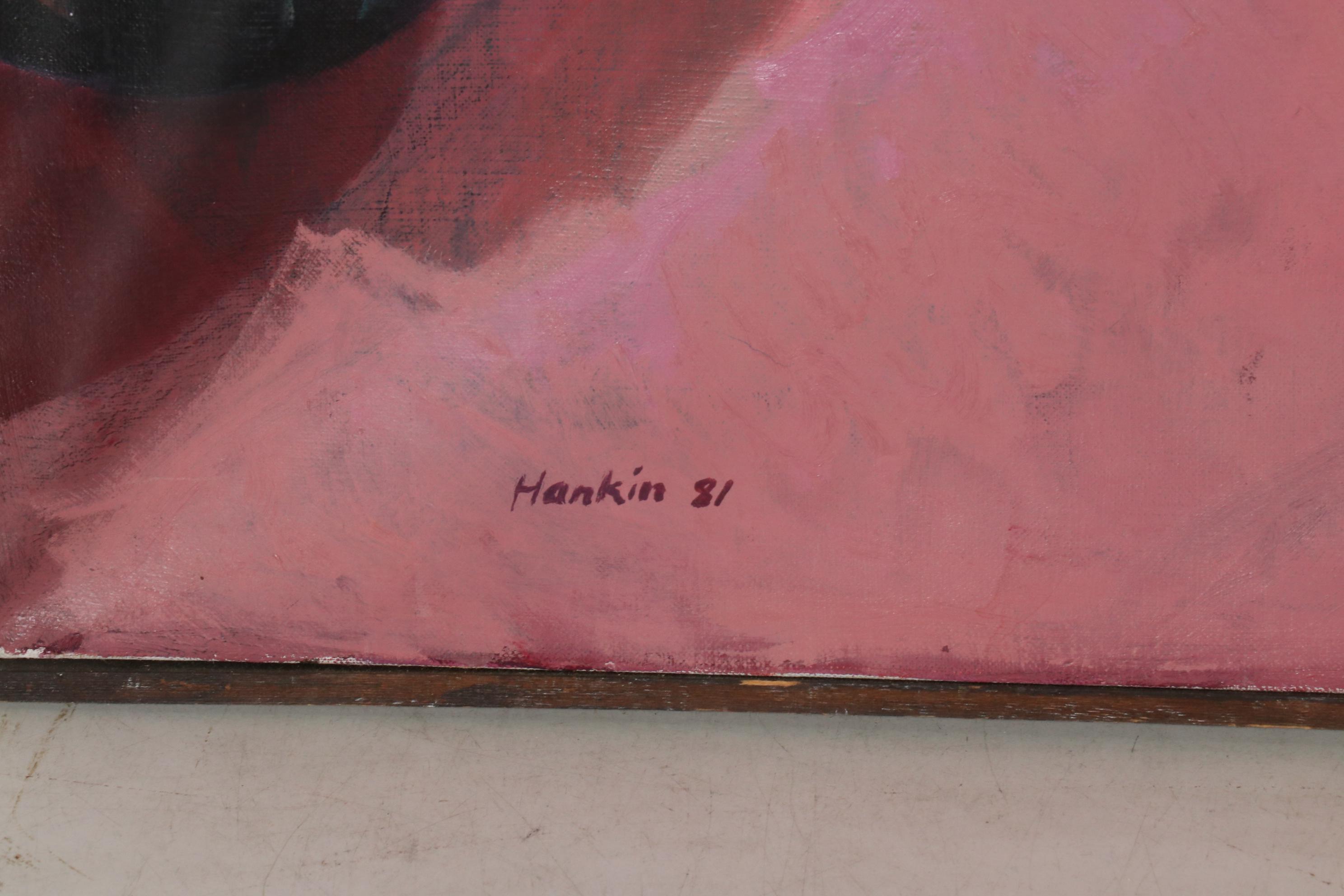 Stephen Hankin Oil Painting "Tony and Laura," 1981