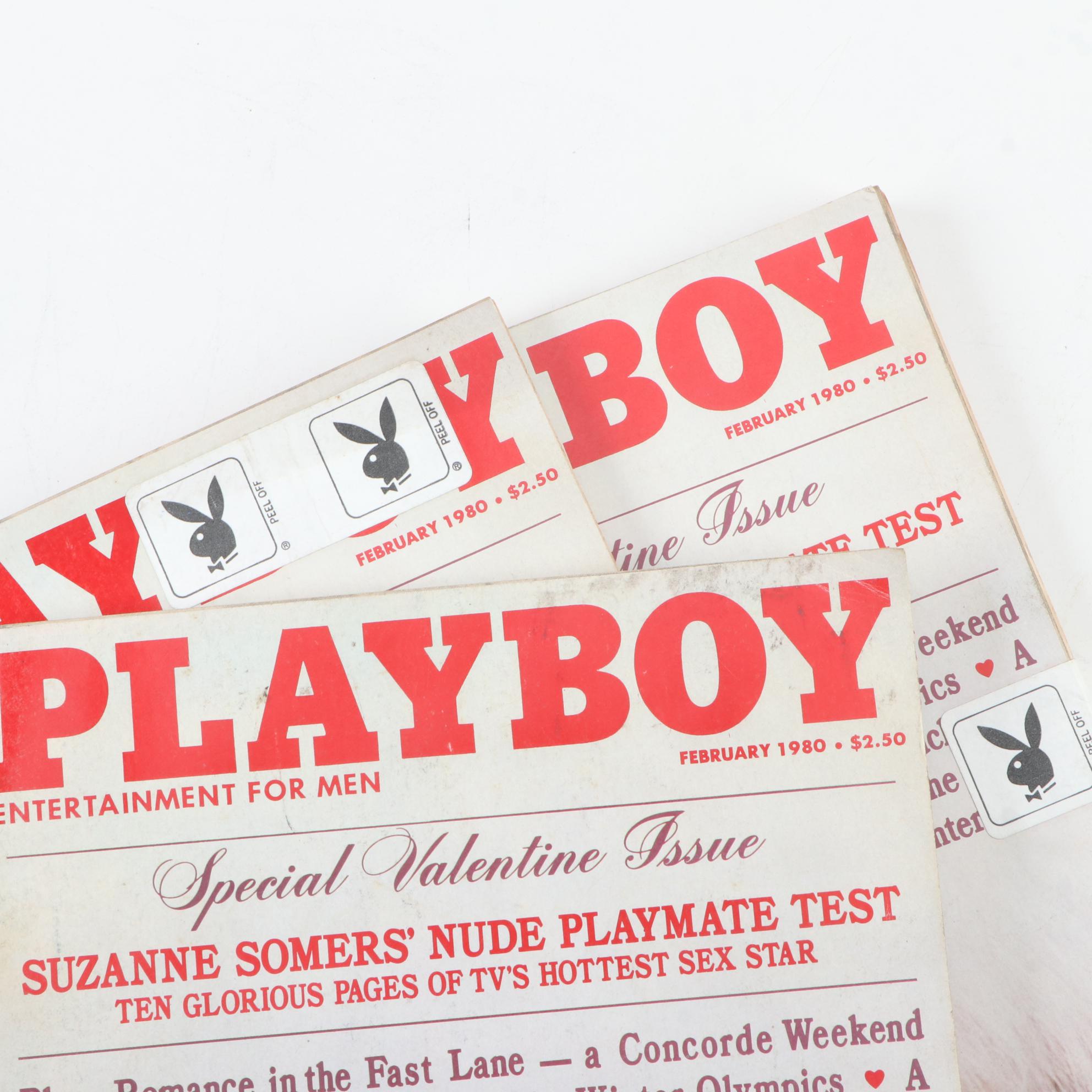 "Playboy" Magazines Featuring Dolly Parton, Bo Derek, 1970s and 1980s