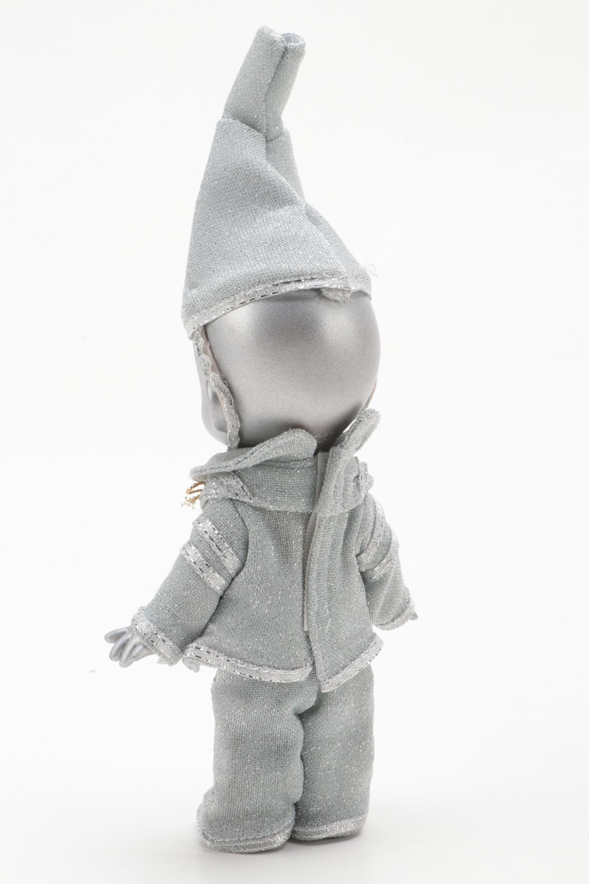 Precious Moments "The Wizard of Oz" Scarecrow, Tin Man and Lion Dolls