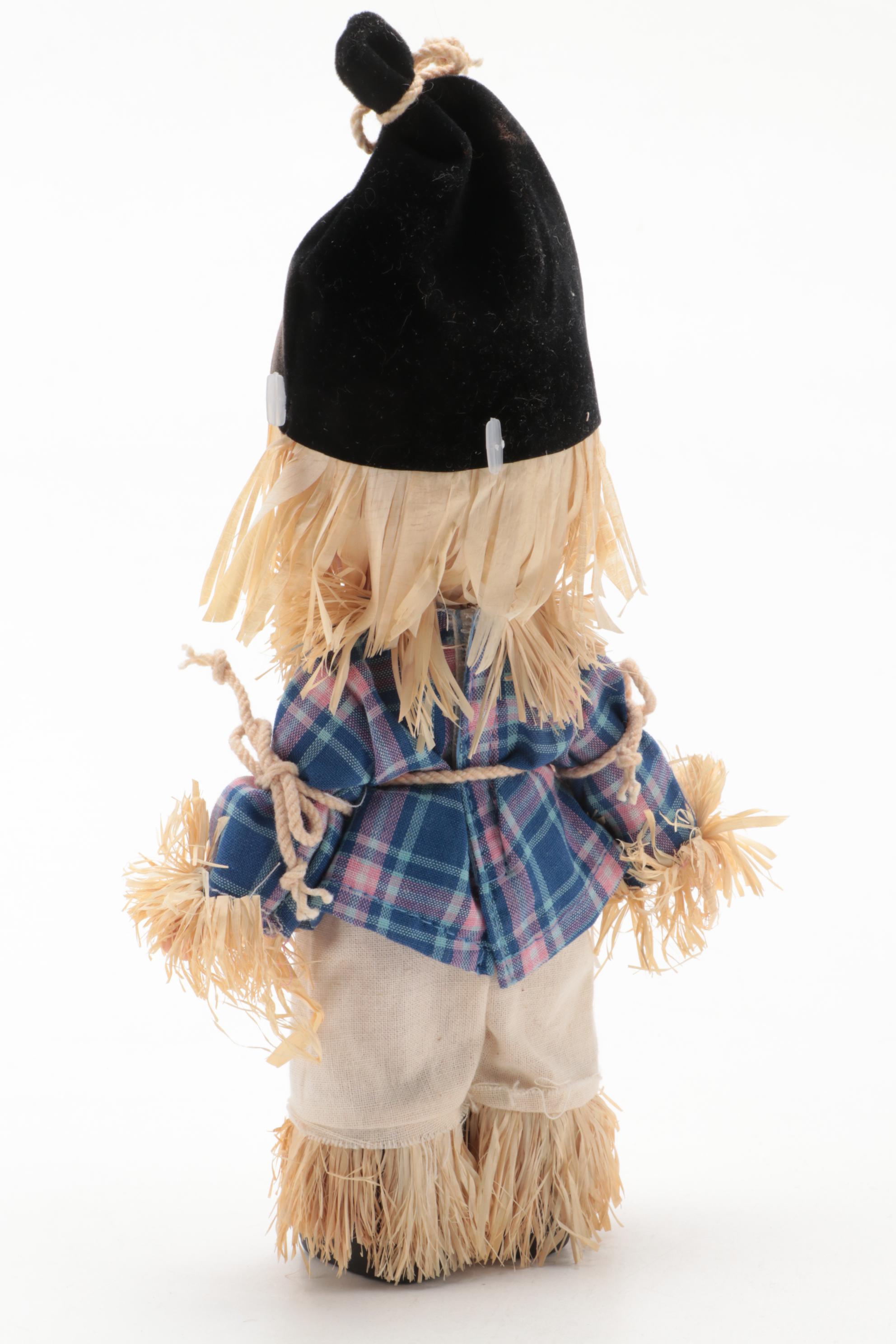 Precious Moments "The Wizard of Oz" Scarecrow, Tin Man and Lion Dolls