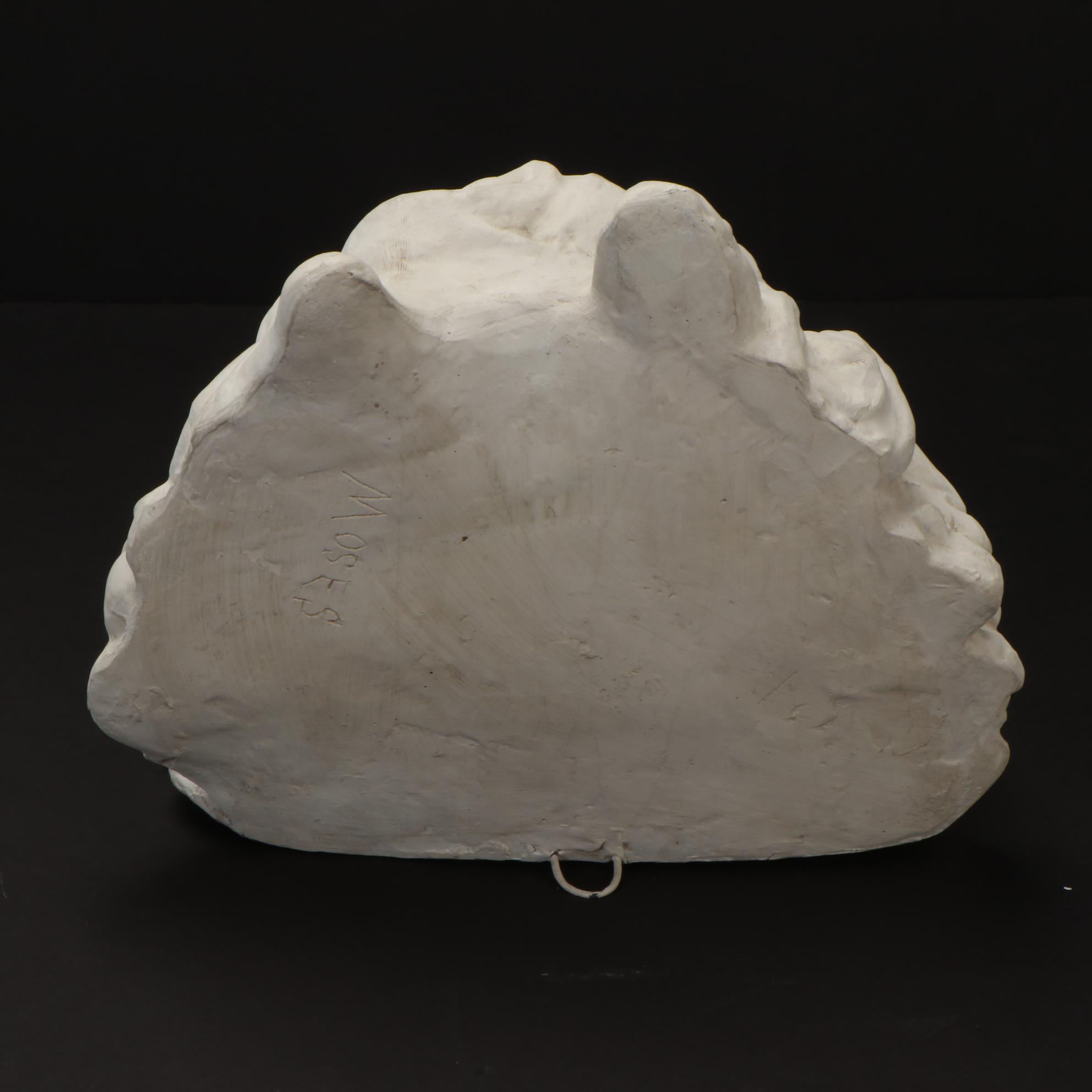 Plaster Cast of the Head of "Moses" after Michelangelo