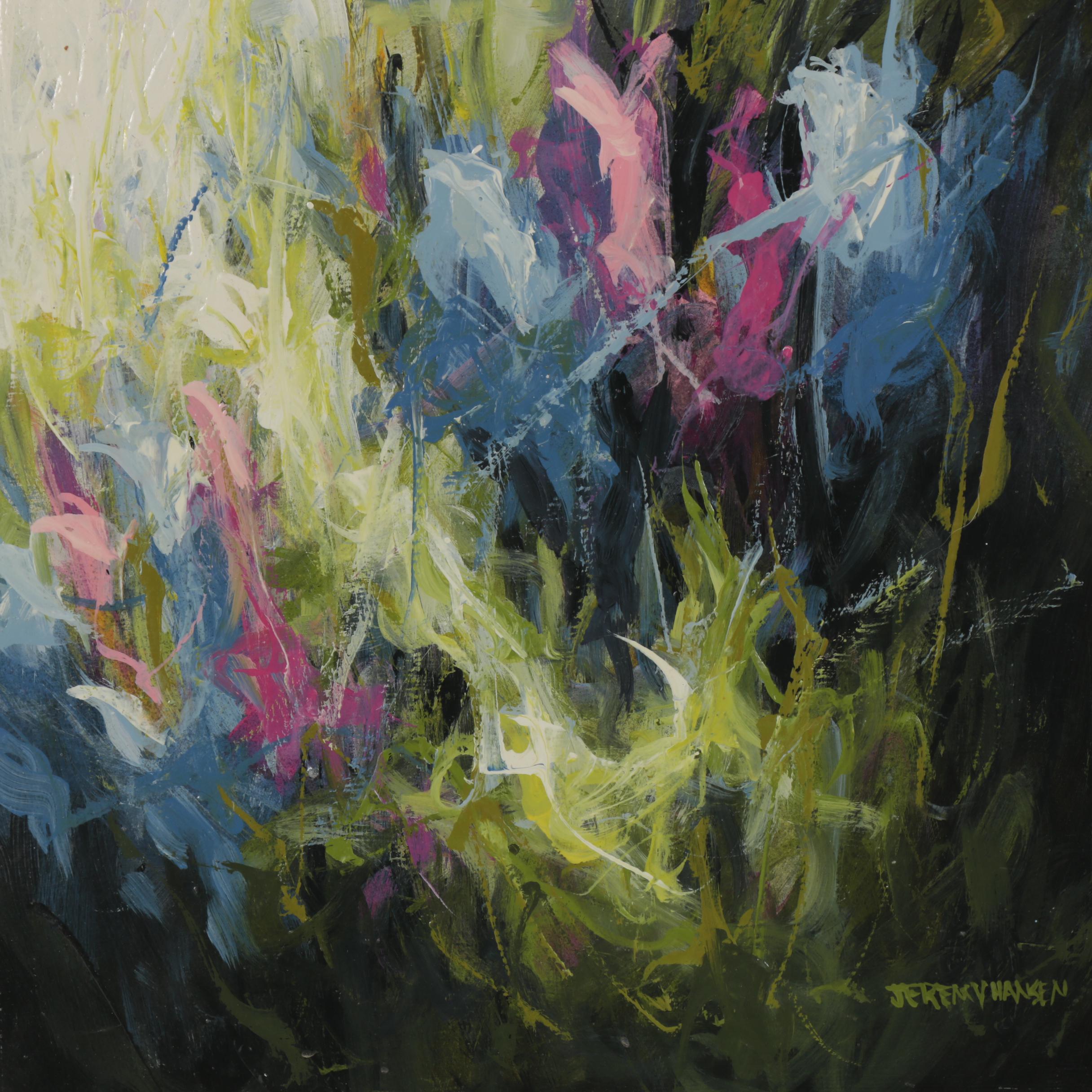 Jeremy Hansen Acrylic Painting "Move # 5," 2002