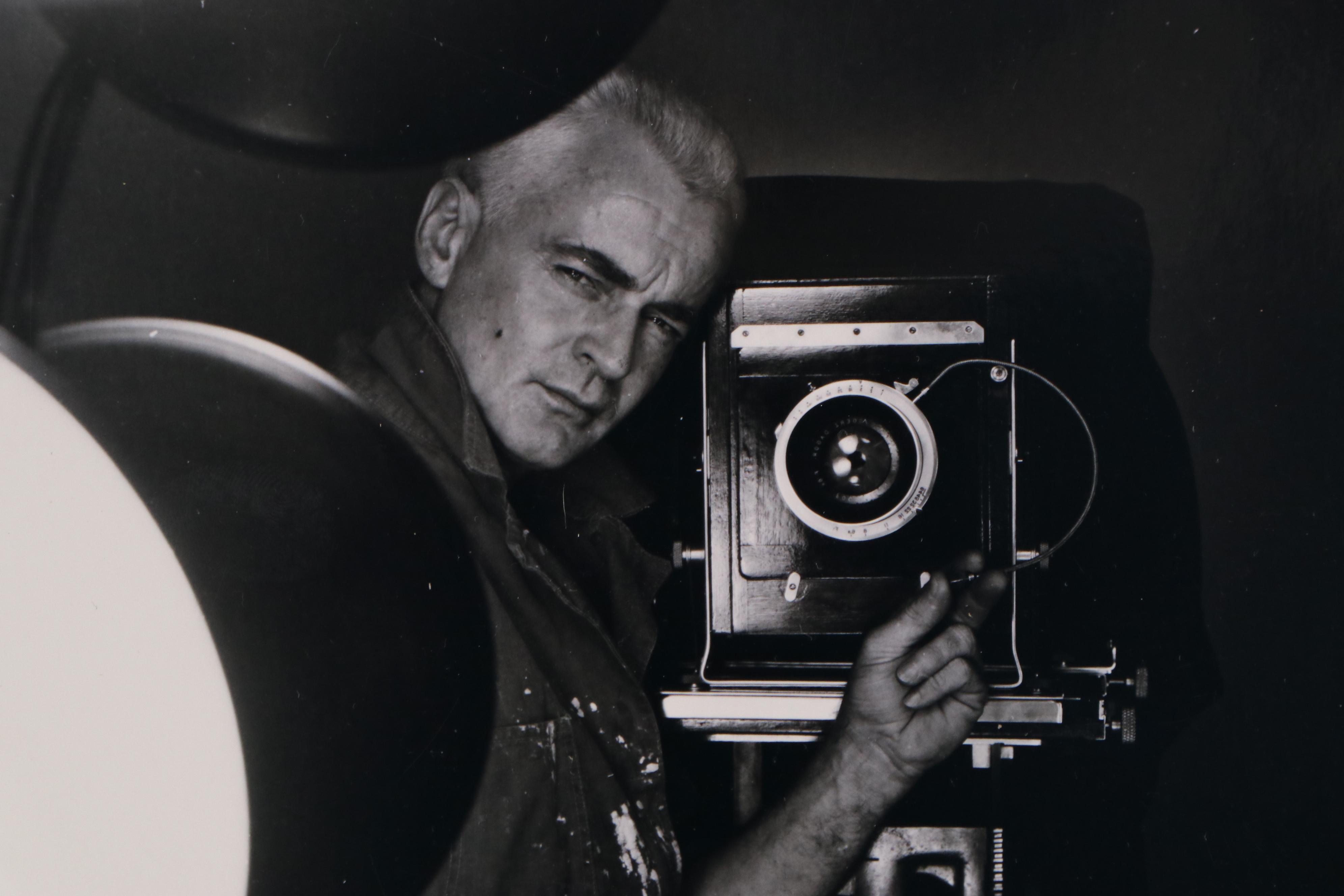 George Platt Lynes Silver Gelatin Self-Portrait, Printed Later