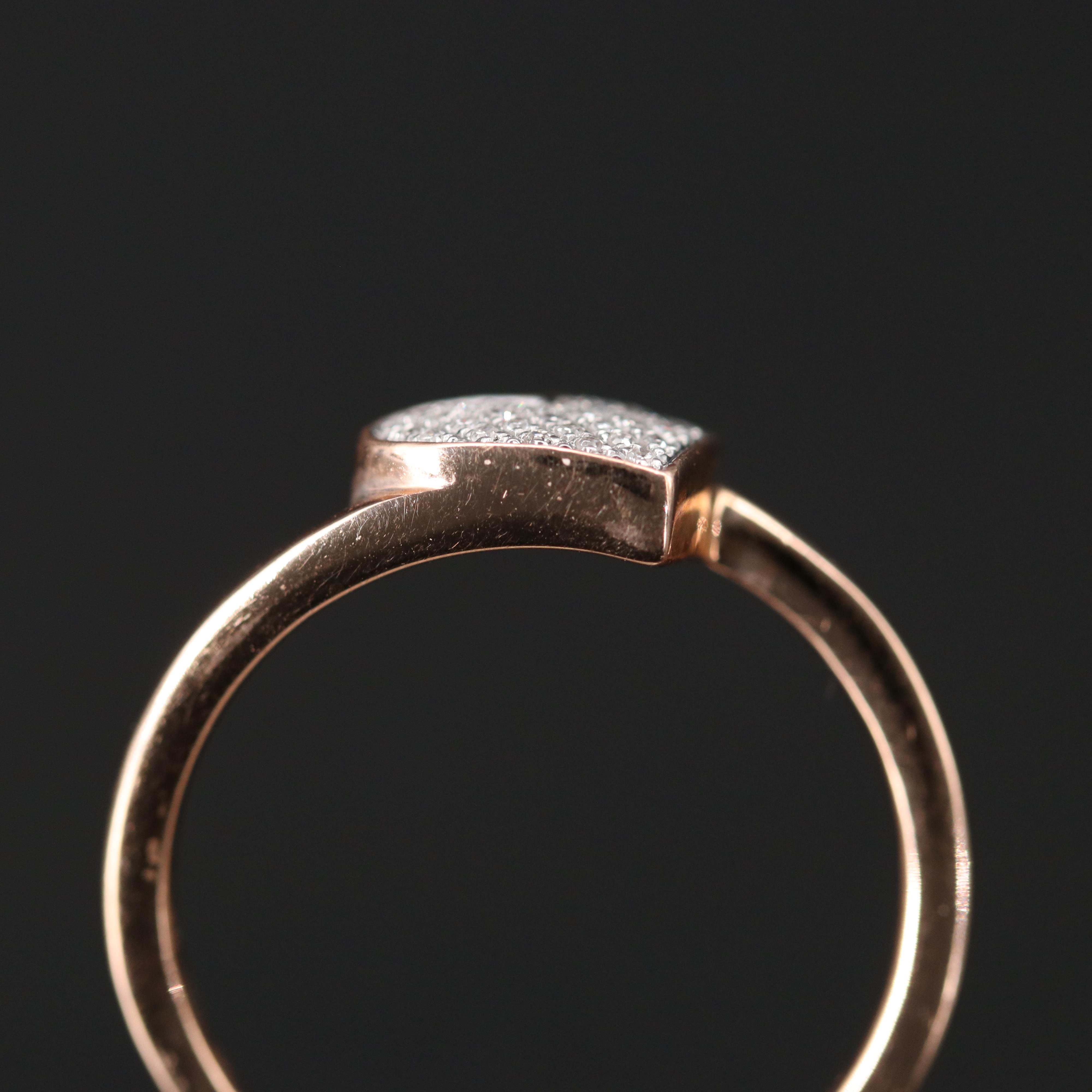 14K Diamond Ring