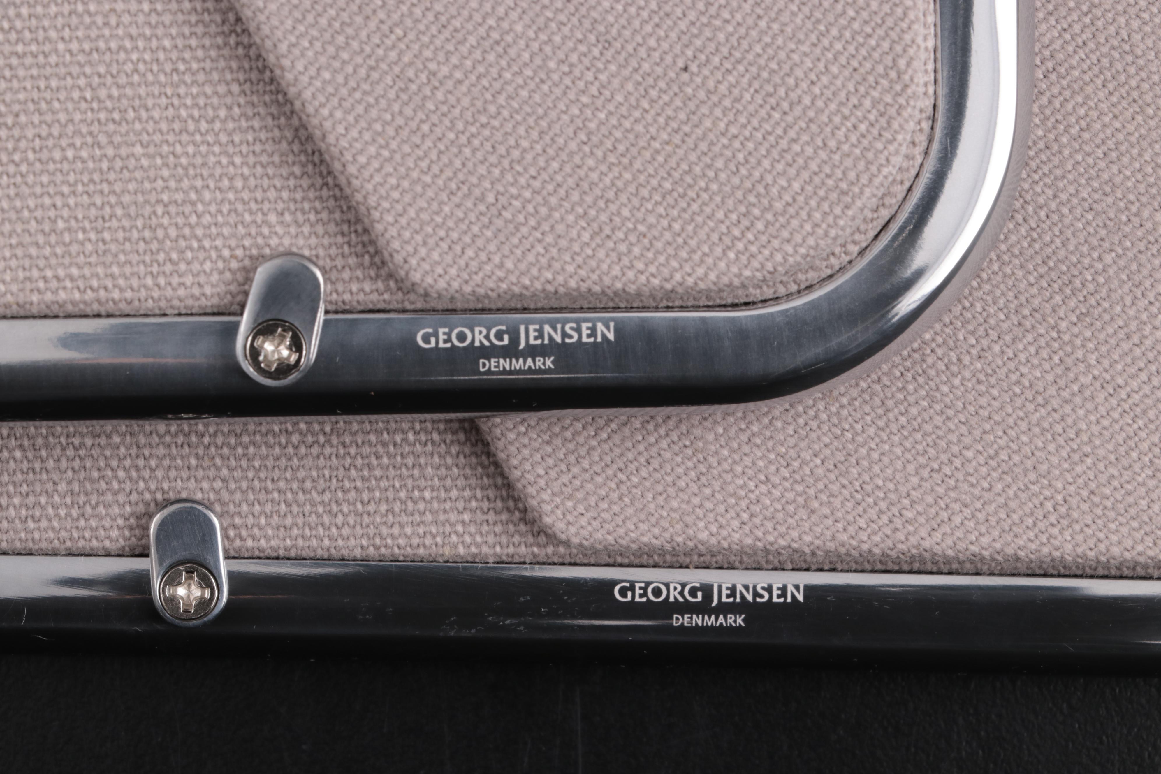 Georg Jensen "Tableau" Picture Frames with "Urkiola" Candlestick Holders