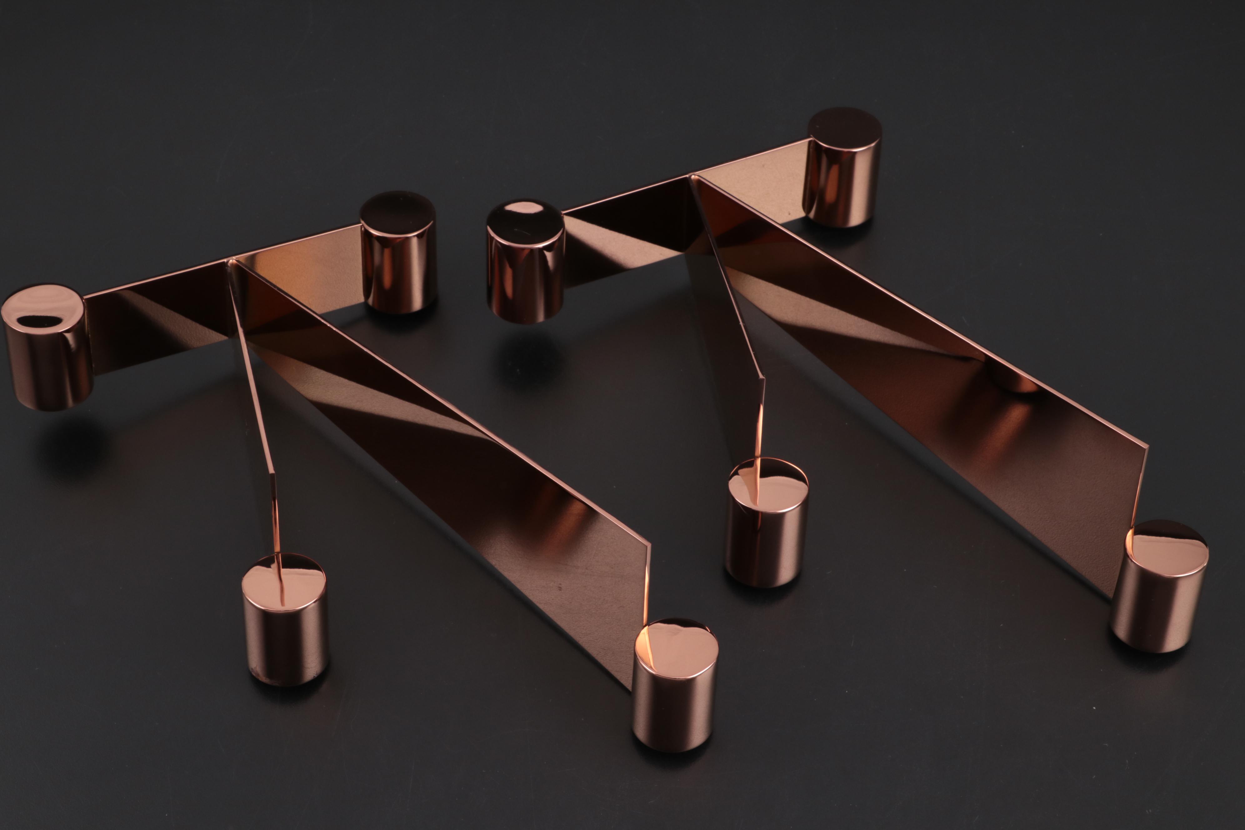 Georg Jensen "Tableau" Picture Frames with "Urkiola" Candlestick Holders