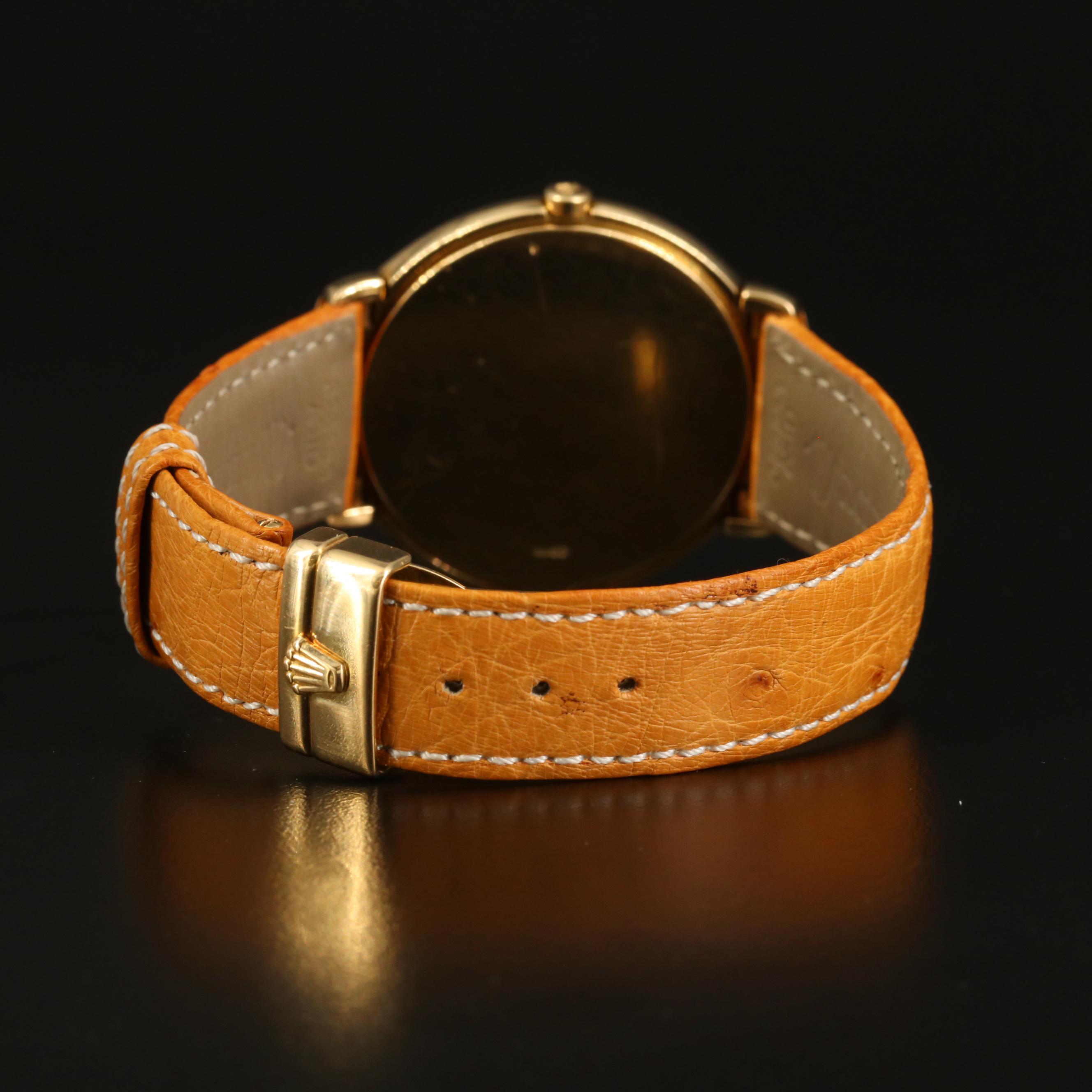 1993 Rolex "Cellini" 18K Yellow Gold Quartz Watch