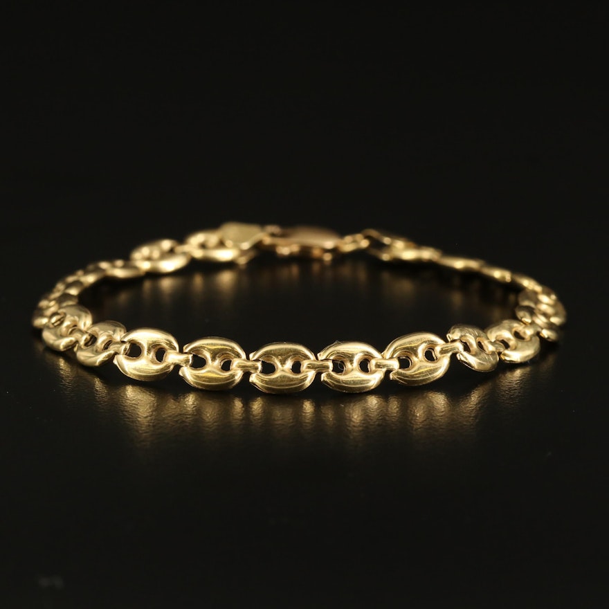 18K Mariner Chain Link Bracelet