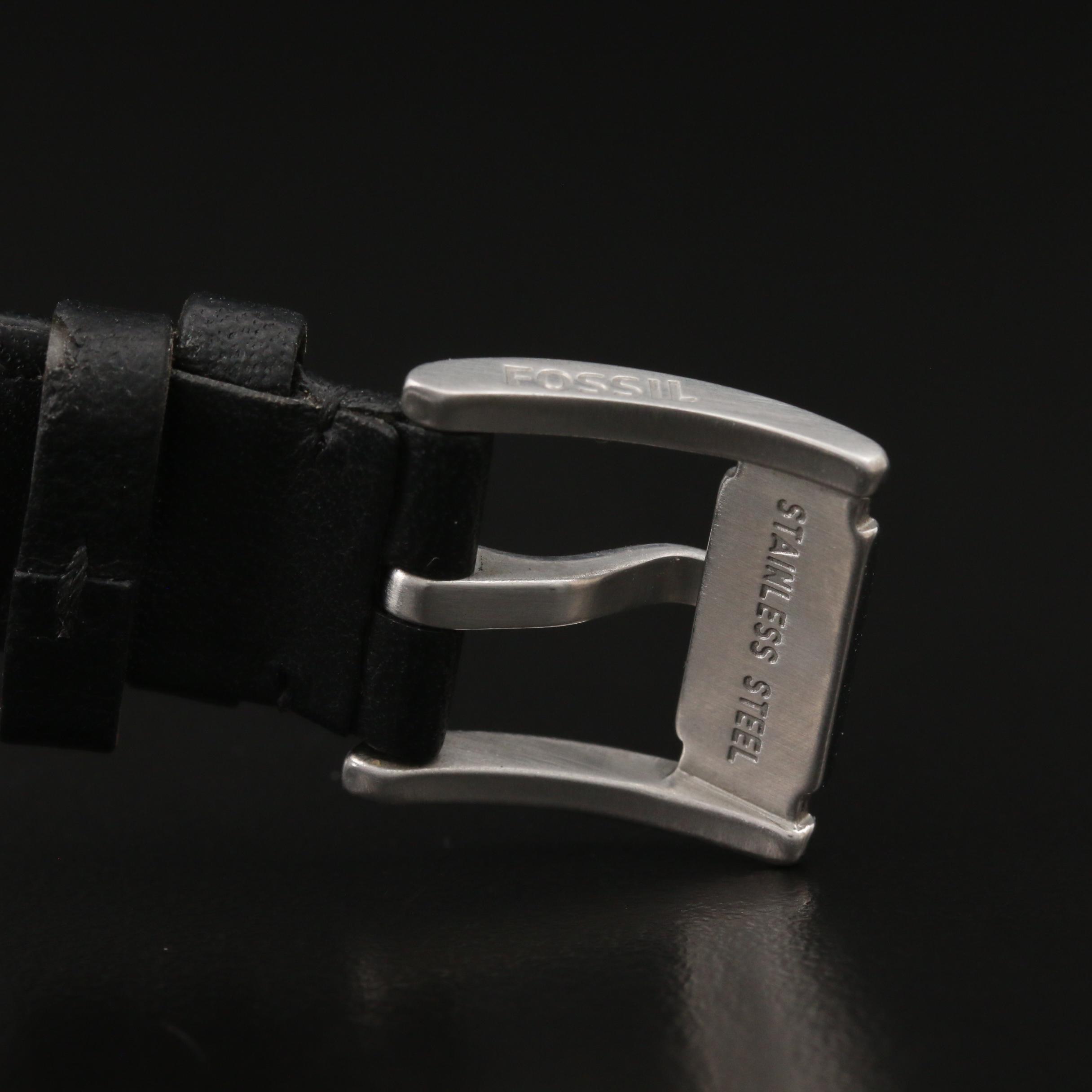 1963 Seagull Chronograph Stainless Steel Stem Wind Watch