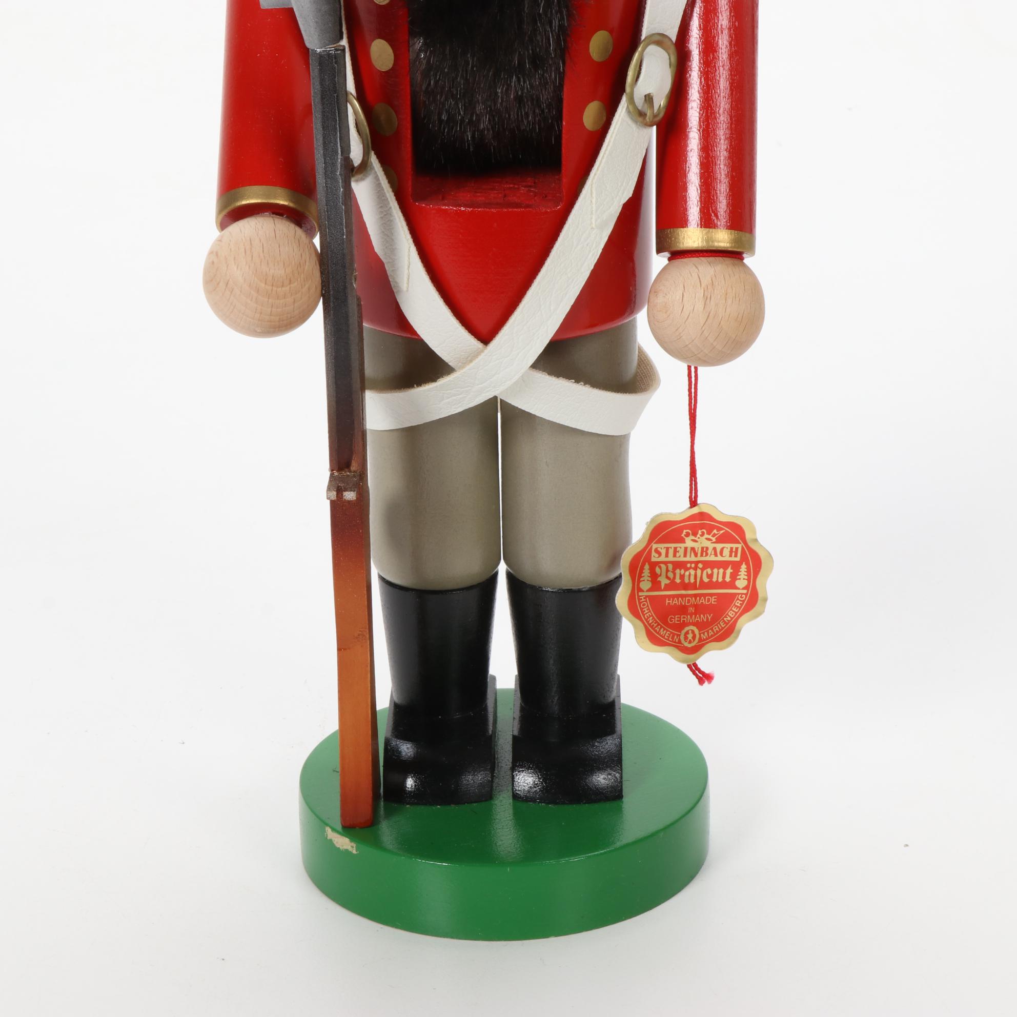 Steinbach "English Royal Guard" and "Skier" Nutcracker, Late 20th Century
