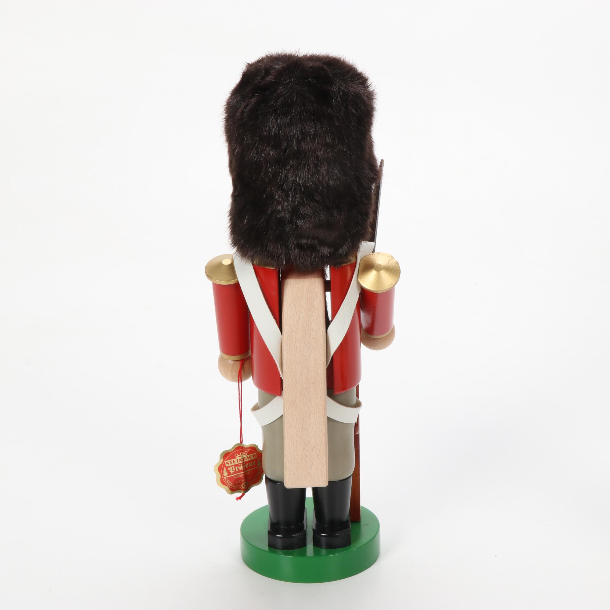 Steinbach "English Royal Guard" and "Skier" Nutcracker, Late 20th Century