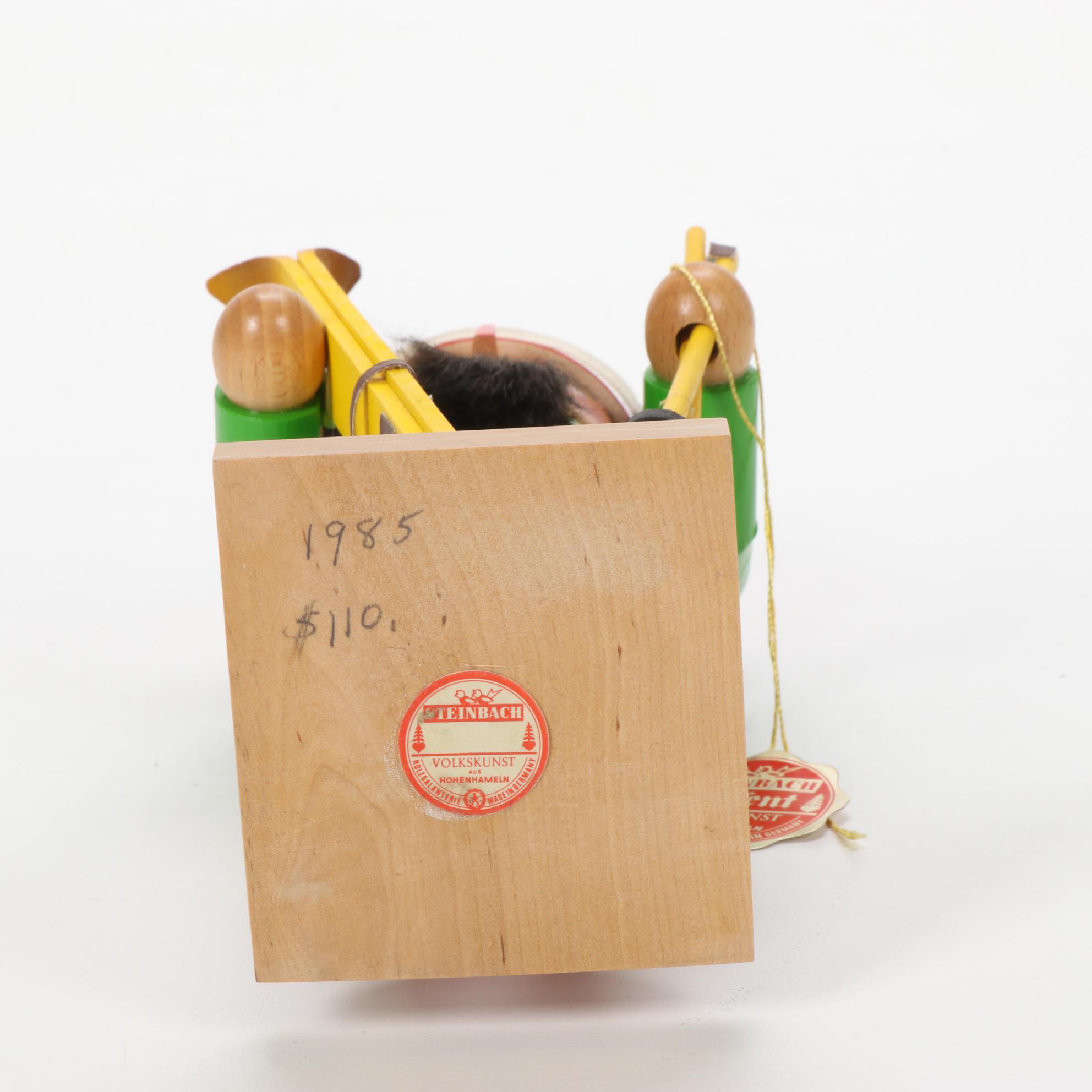 Steinbach "English Royal Guard" and "Skier" Nutcracker, Late 20th Century