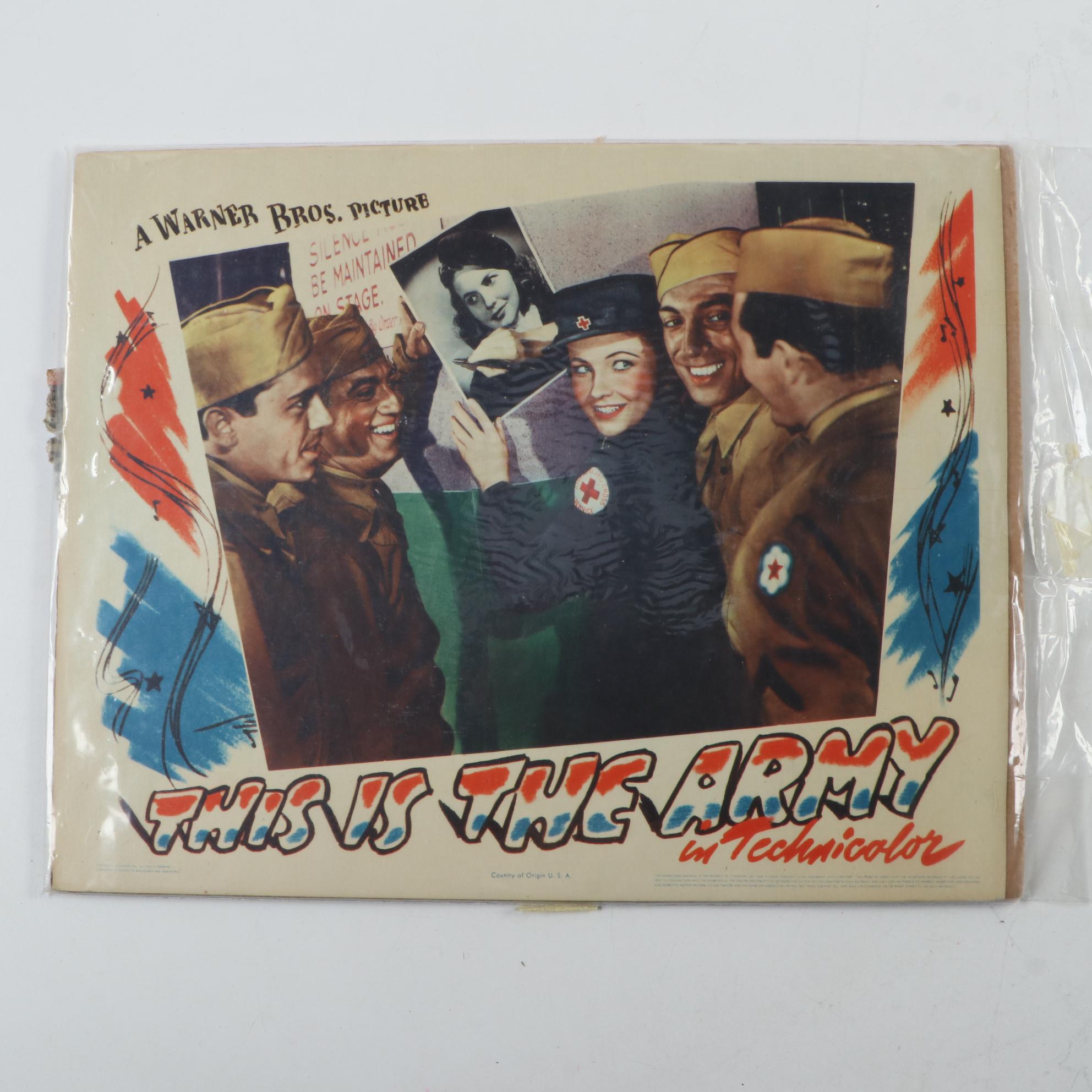 CGC Certified Gertrude Niesen "This is the Army" Photo, with Souvenir Book, More