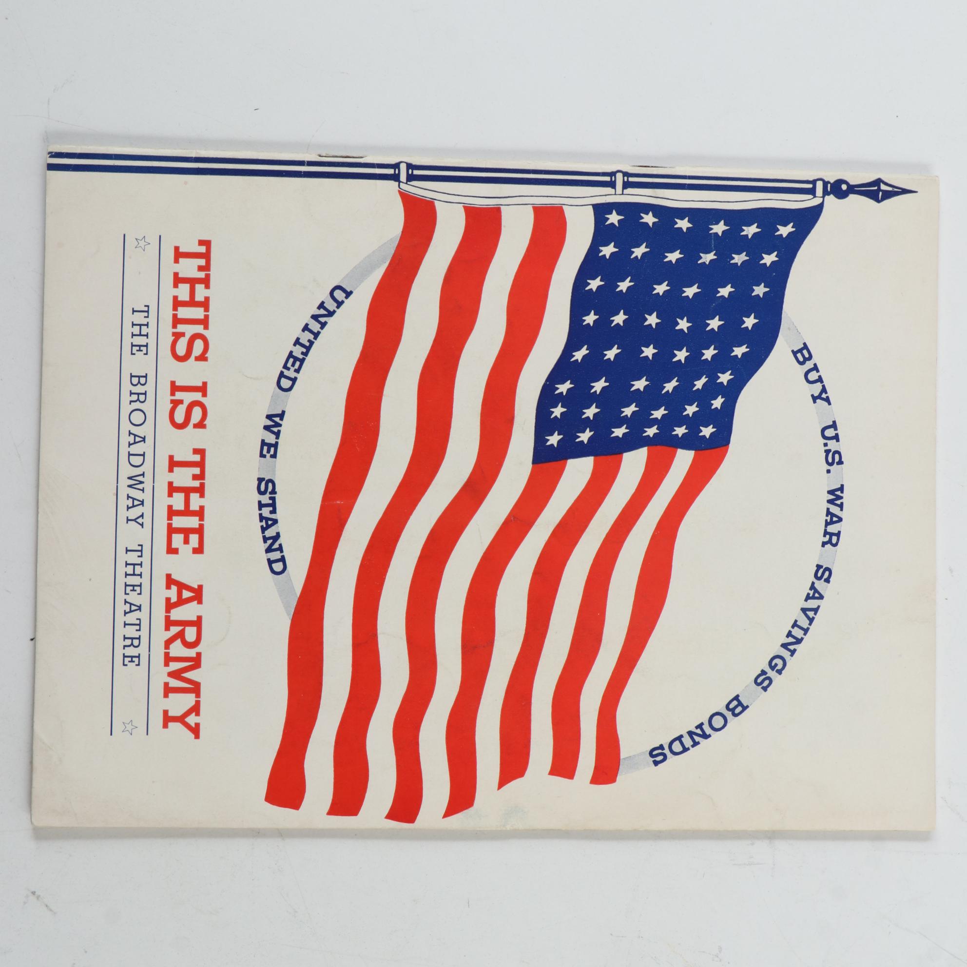 CGC Certified Gertrude Niesen "This is the Army" Photo, with Souvenir Book, More