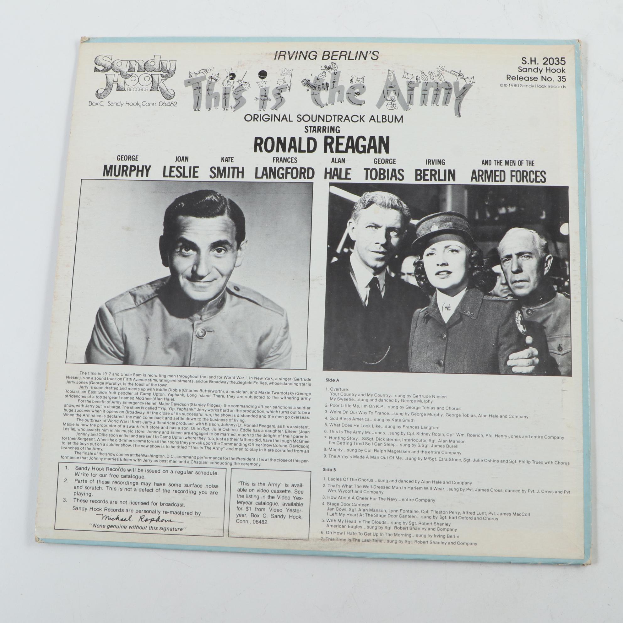 CGC Certified Gertrude Niesen "This is the Army" Photo, with Souvenir Book, More