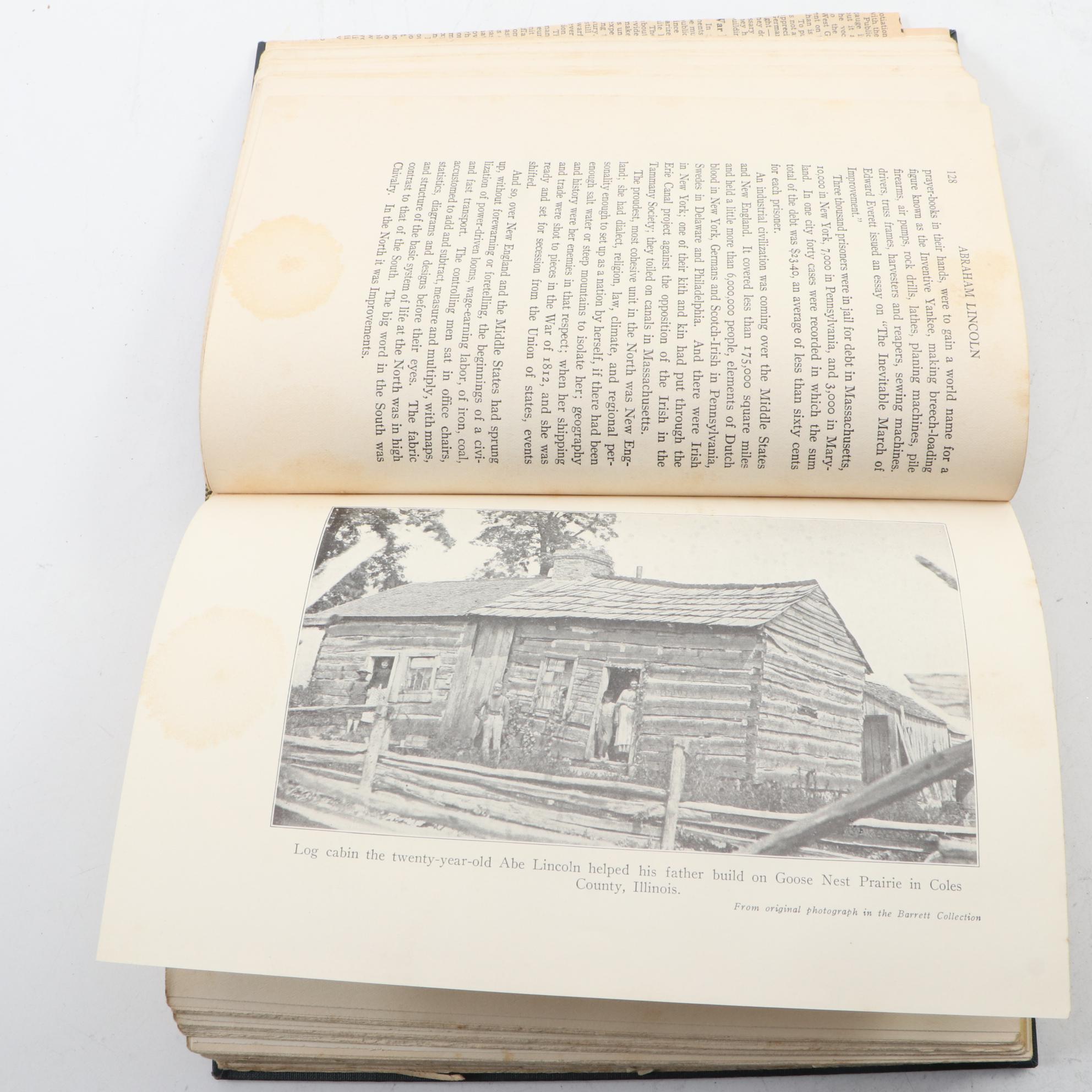 First Trade Edition "Abraham Lincoln: The Prairie Years" by Carl Sandburg