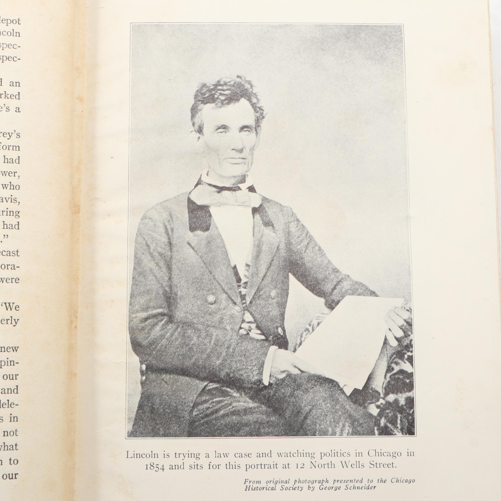 First Trade Edition "Abraham Lincoln: The Prairie Years" by Carl Sandburg