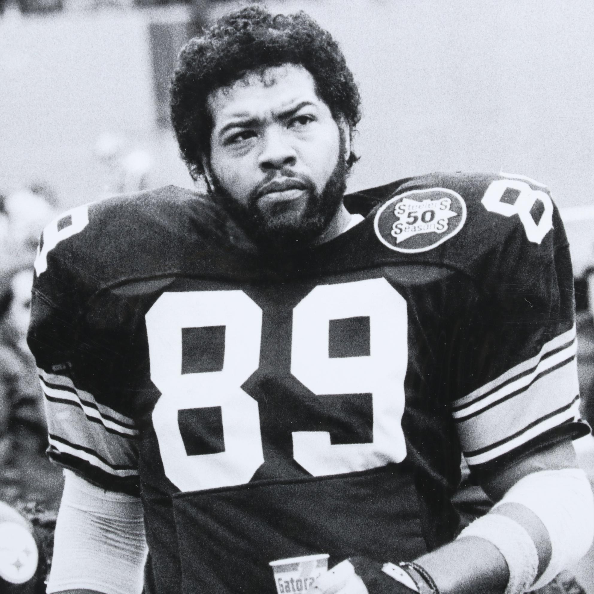 Pittsburgh Steelers Bennie Cunningham 50th Season Offset Lithograph