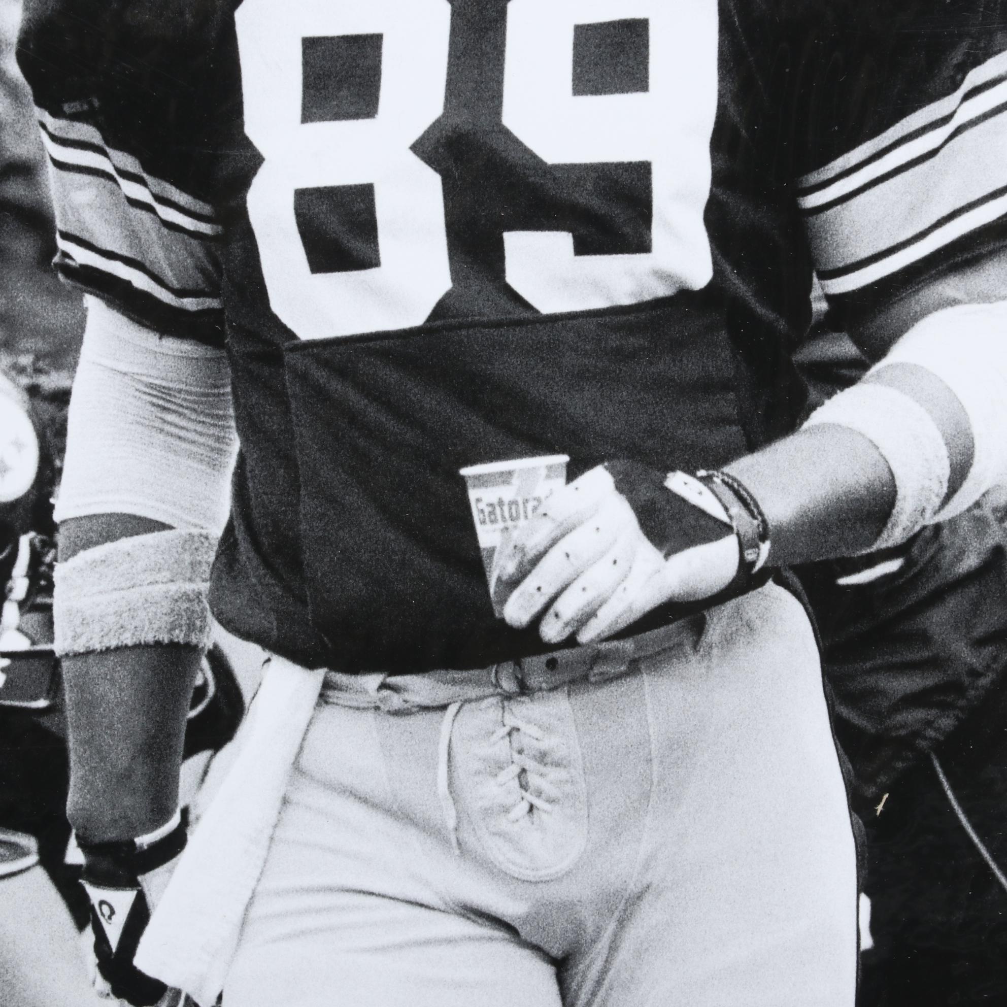 Pittsburgh Steelers Bennie Cunningham 50th Season Offset Lithograph