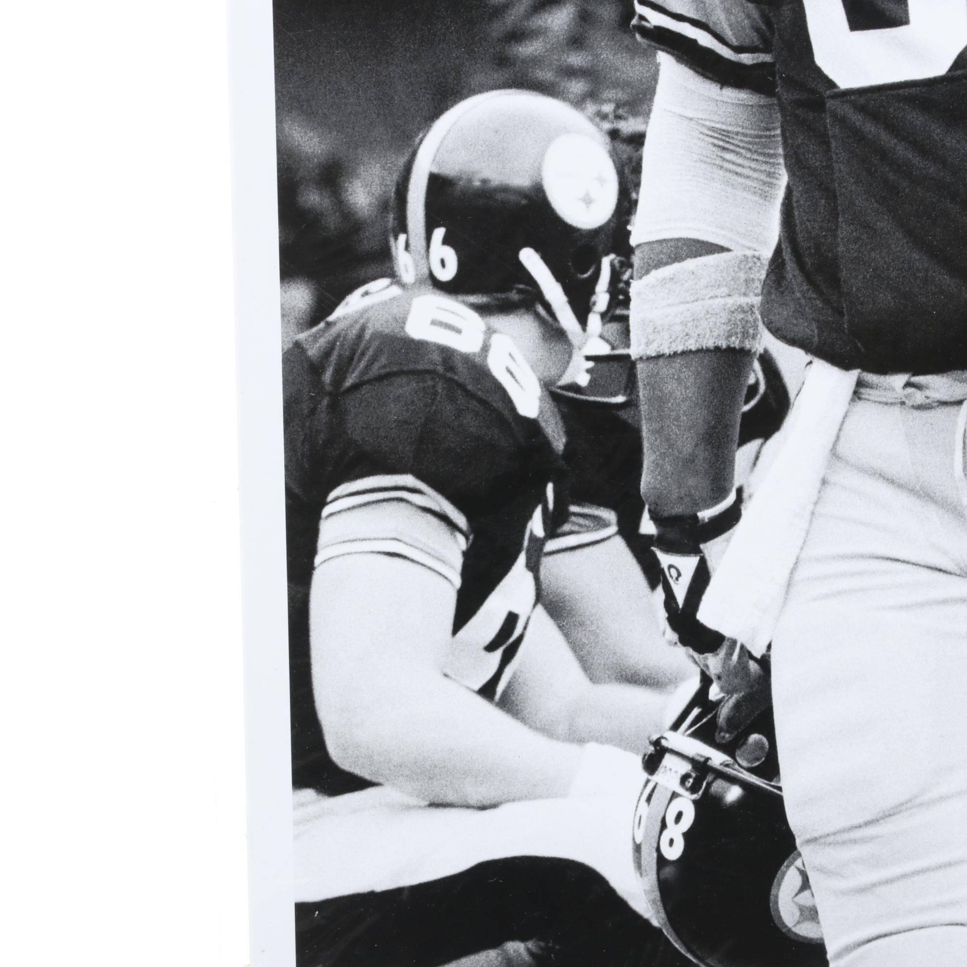 Pittsburgh Steelers Bennie Cunningham 50th Season Offset Lithograph