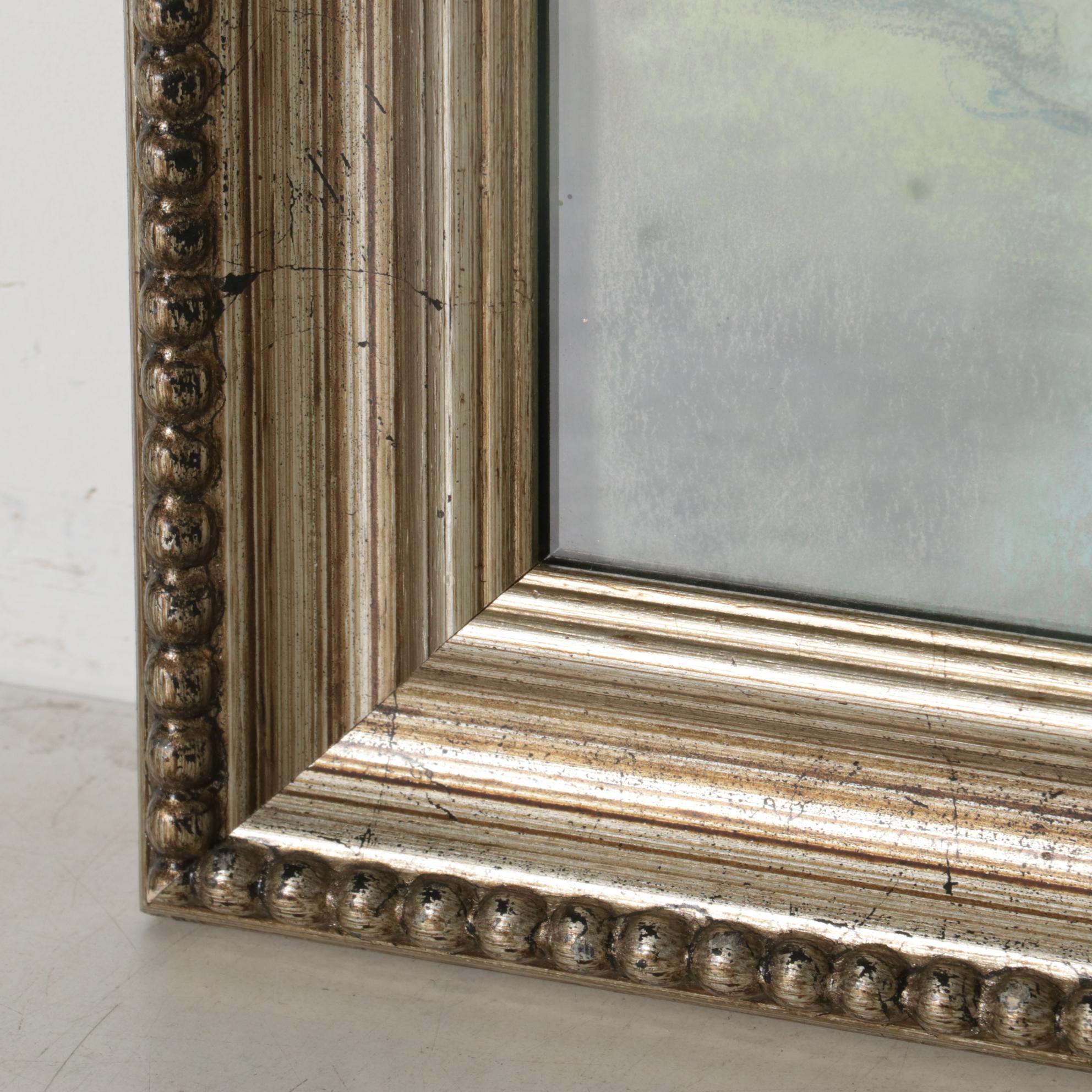 Pastel Drawing of Marshland