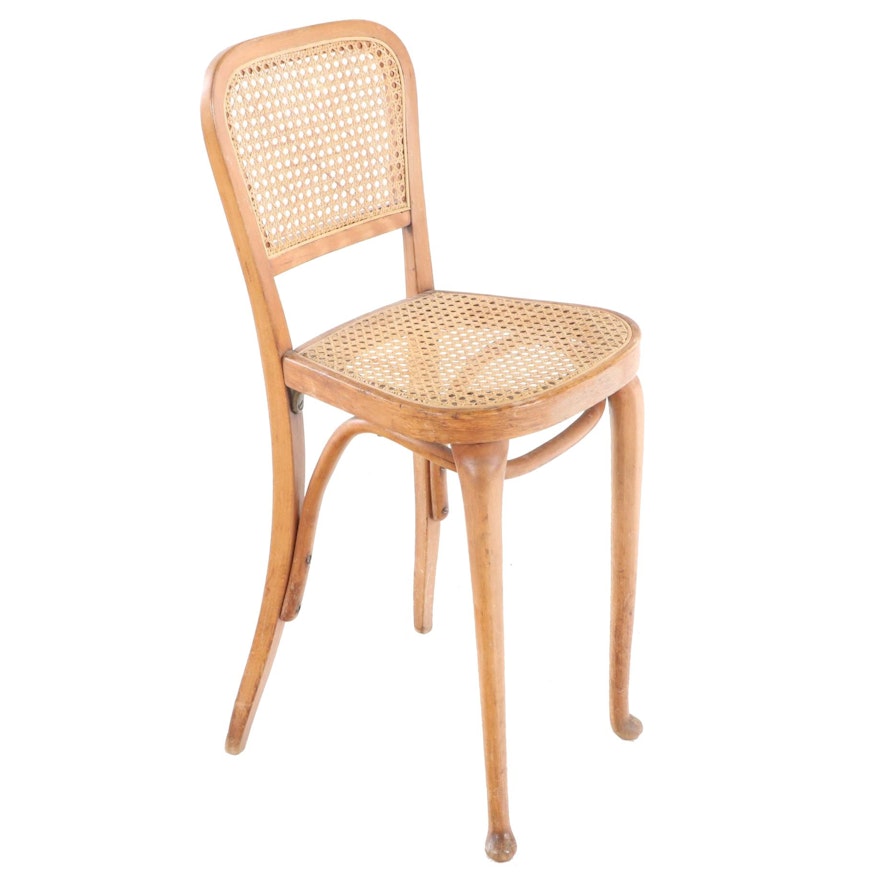Bentwood and Cane Side Chair, 20th Century