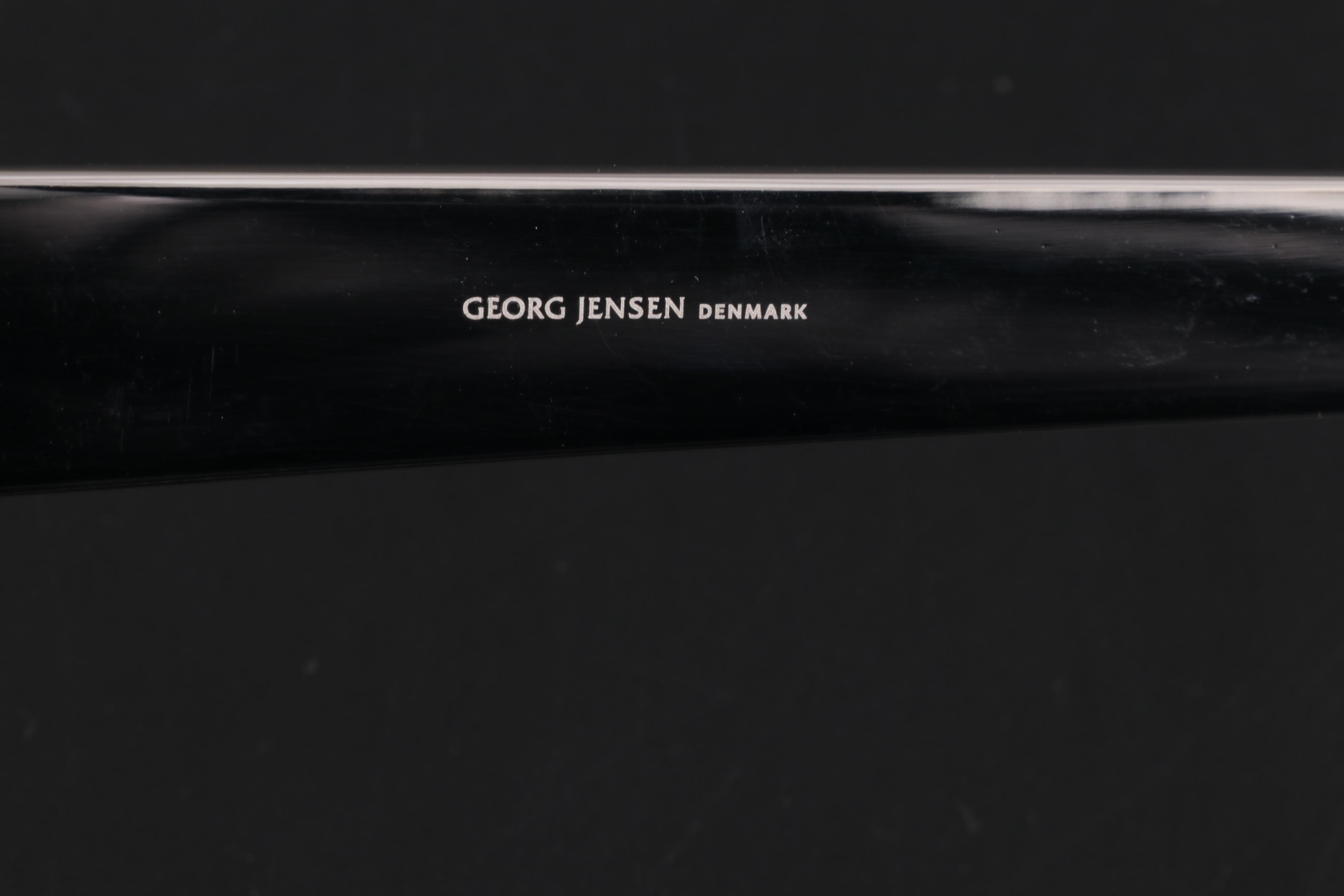 Georg Jensen Stainless Steel Ladle, Cheese Knives and Salad Servers