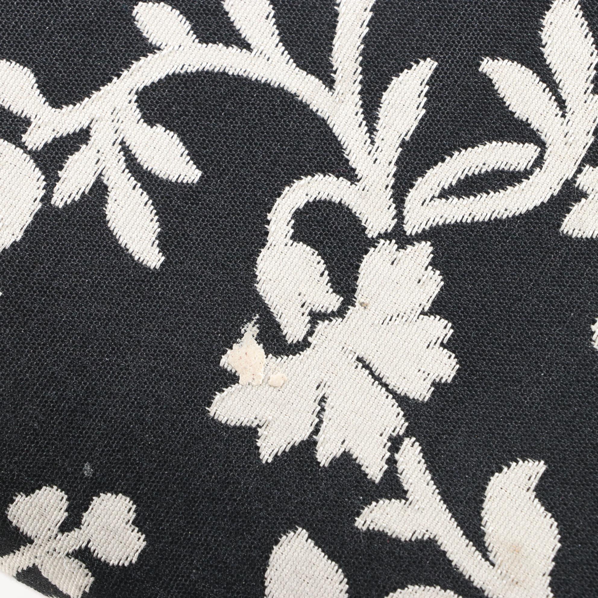 Four Mid Century Modern Walnut-Stained and Cane-Back Dining Side Chairs