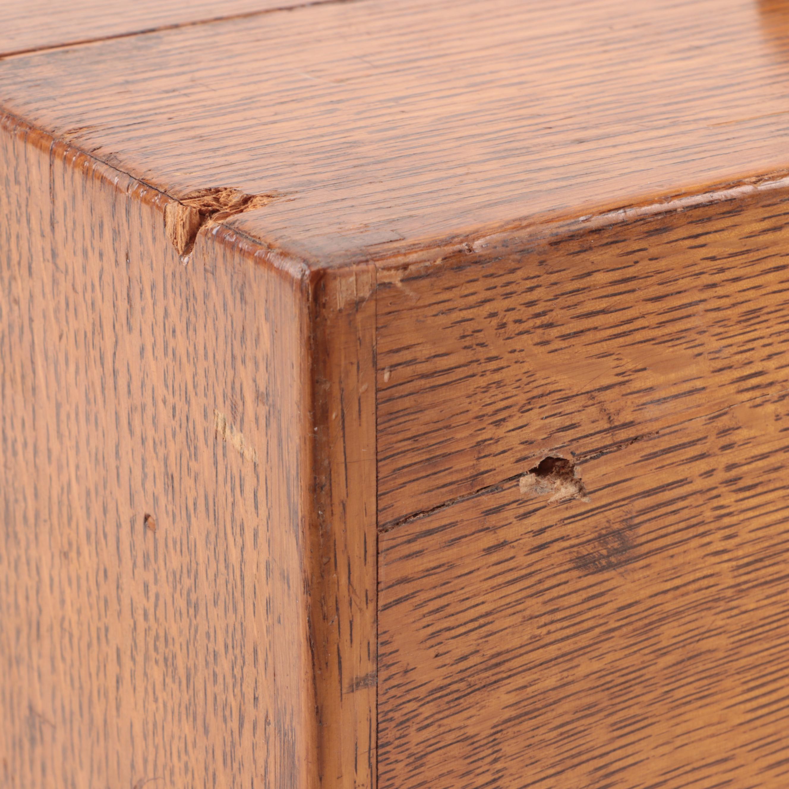 Leeds & Northrup Company, Philadelphia, Decade Capacitor in Oak Case, Vintage