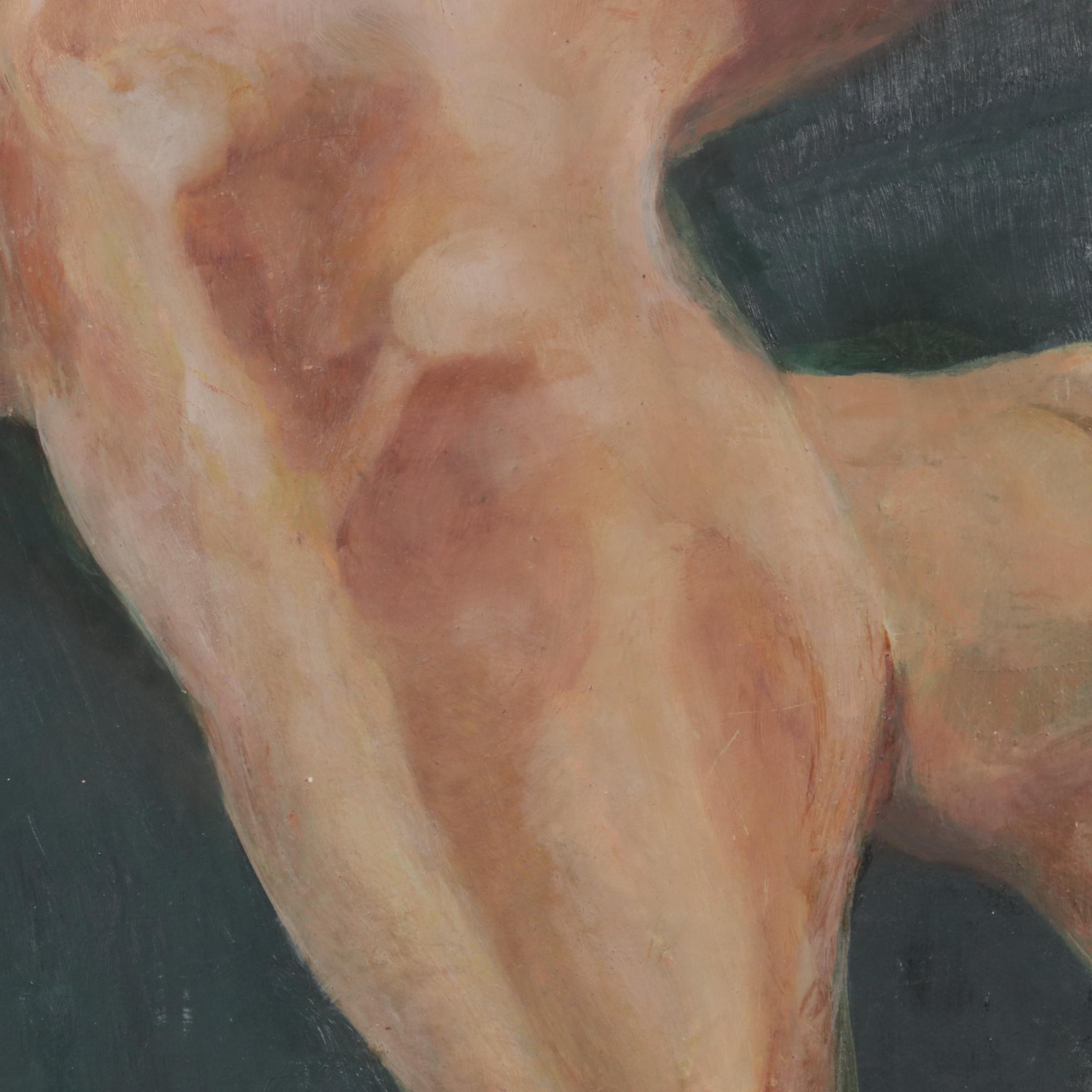 Rob Katkowski Oil Painting "Untitled," 1997