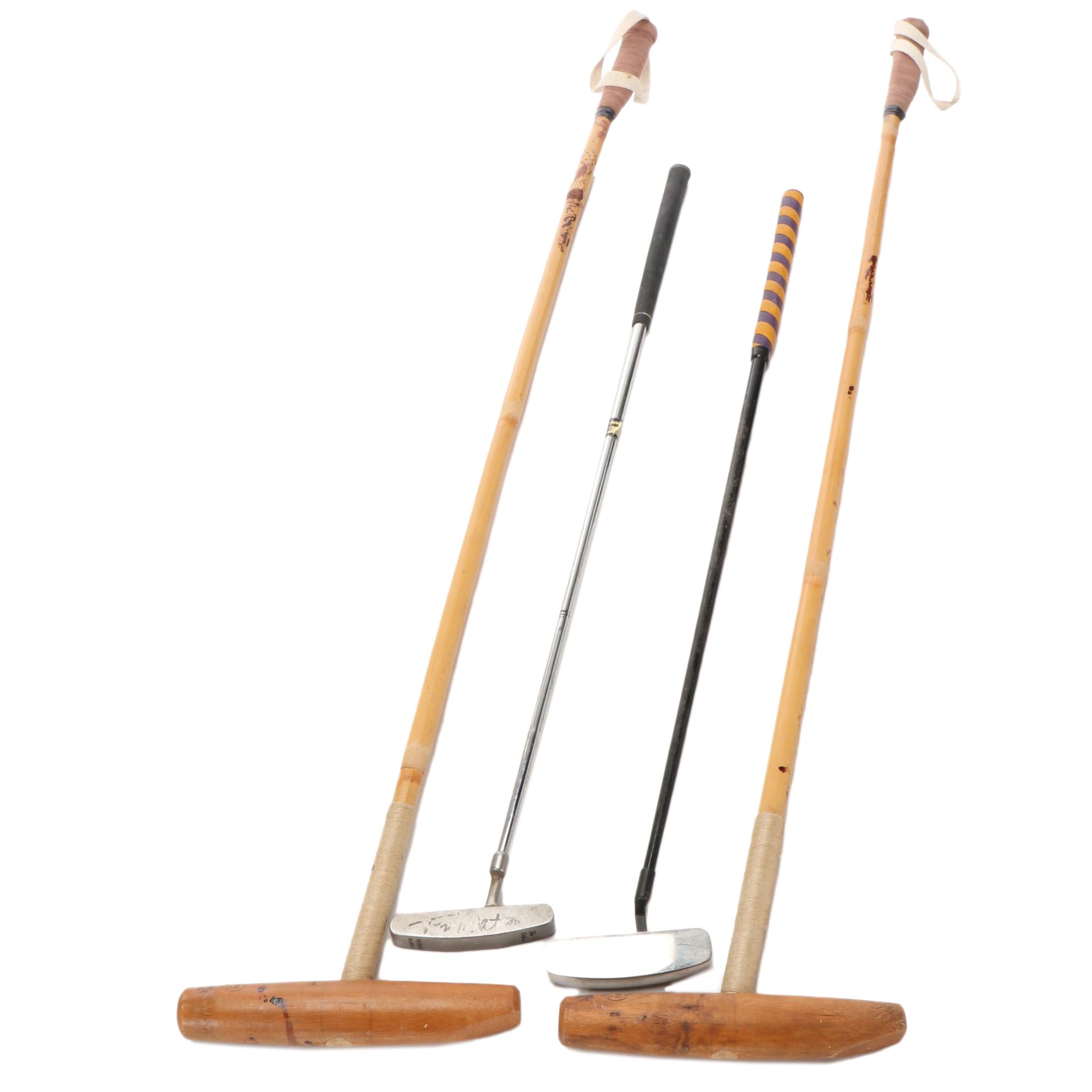 Tom Watson "Golden Ram True Track" Putter with LLRC Grip Putter and Polo Mallets