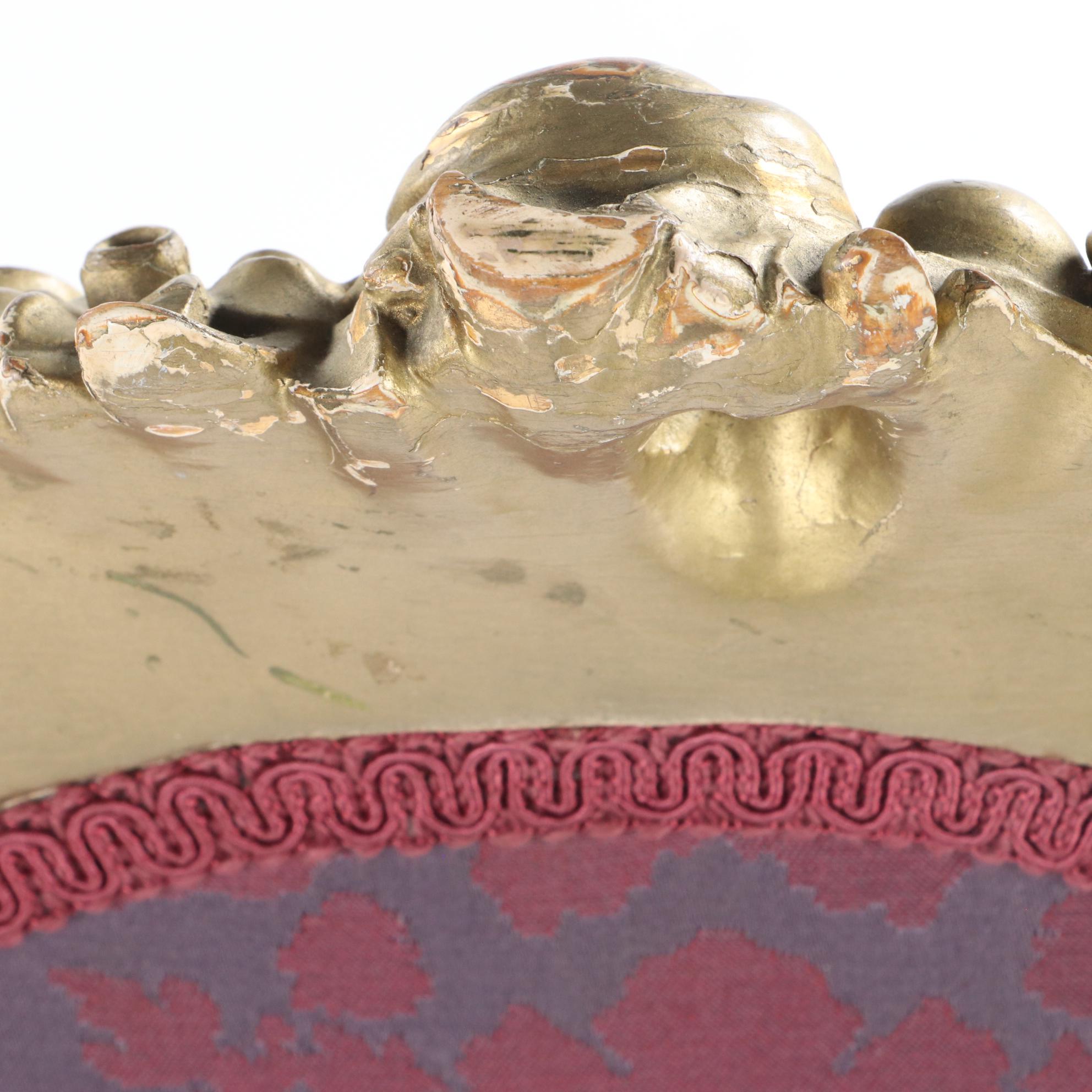 Louis XV Style Giltwood Salon Chair, Late 19th Century