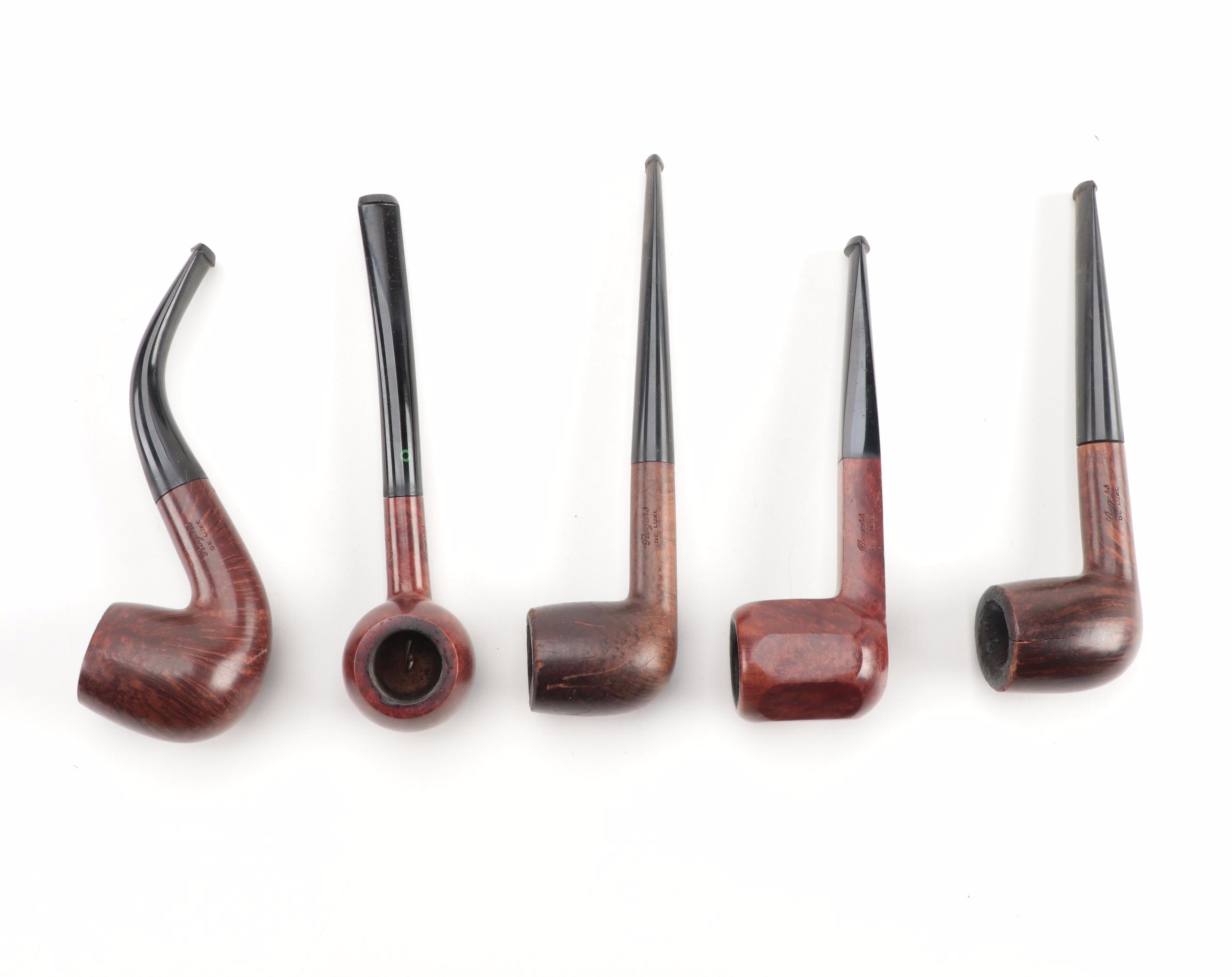 London Pipe Shop Rogers De Luxe Model Seven Day Set with Case, 1926