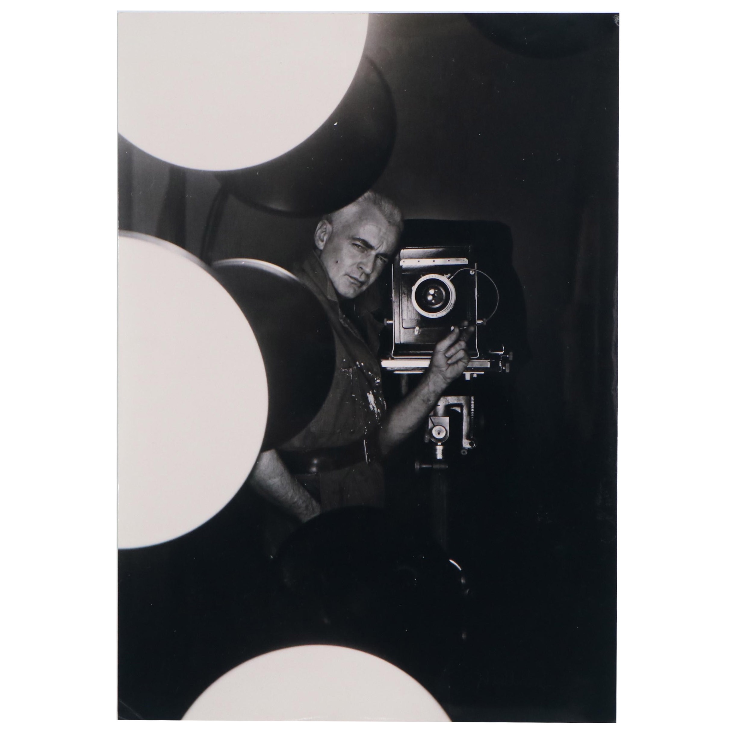George Platt Lynes Silver Gelatin Self-Portrait, Printed Later