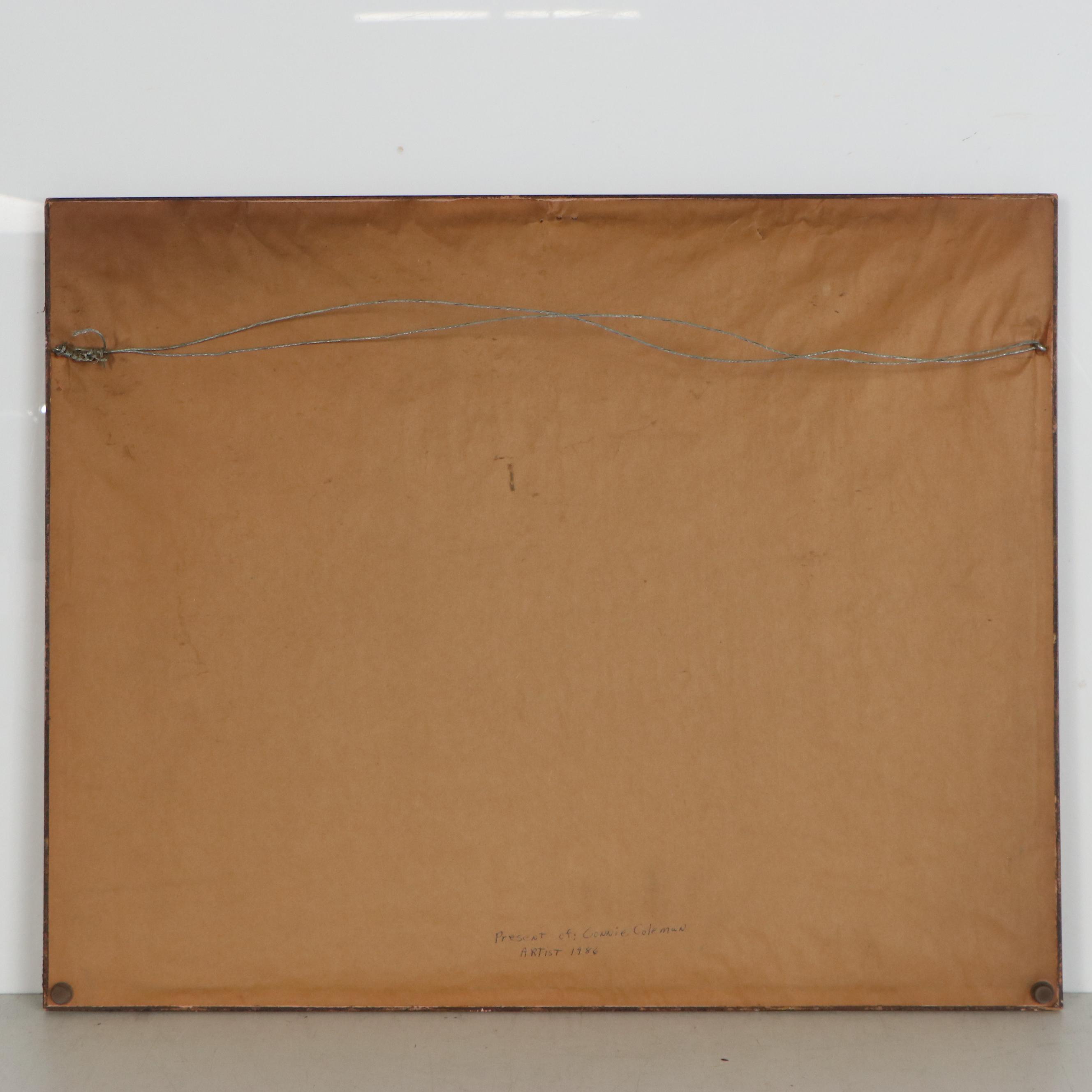 Georg Probst Hand-Colored Engraving of Munich Marketplace, Late 18th Century