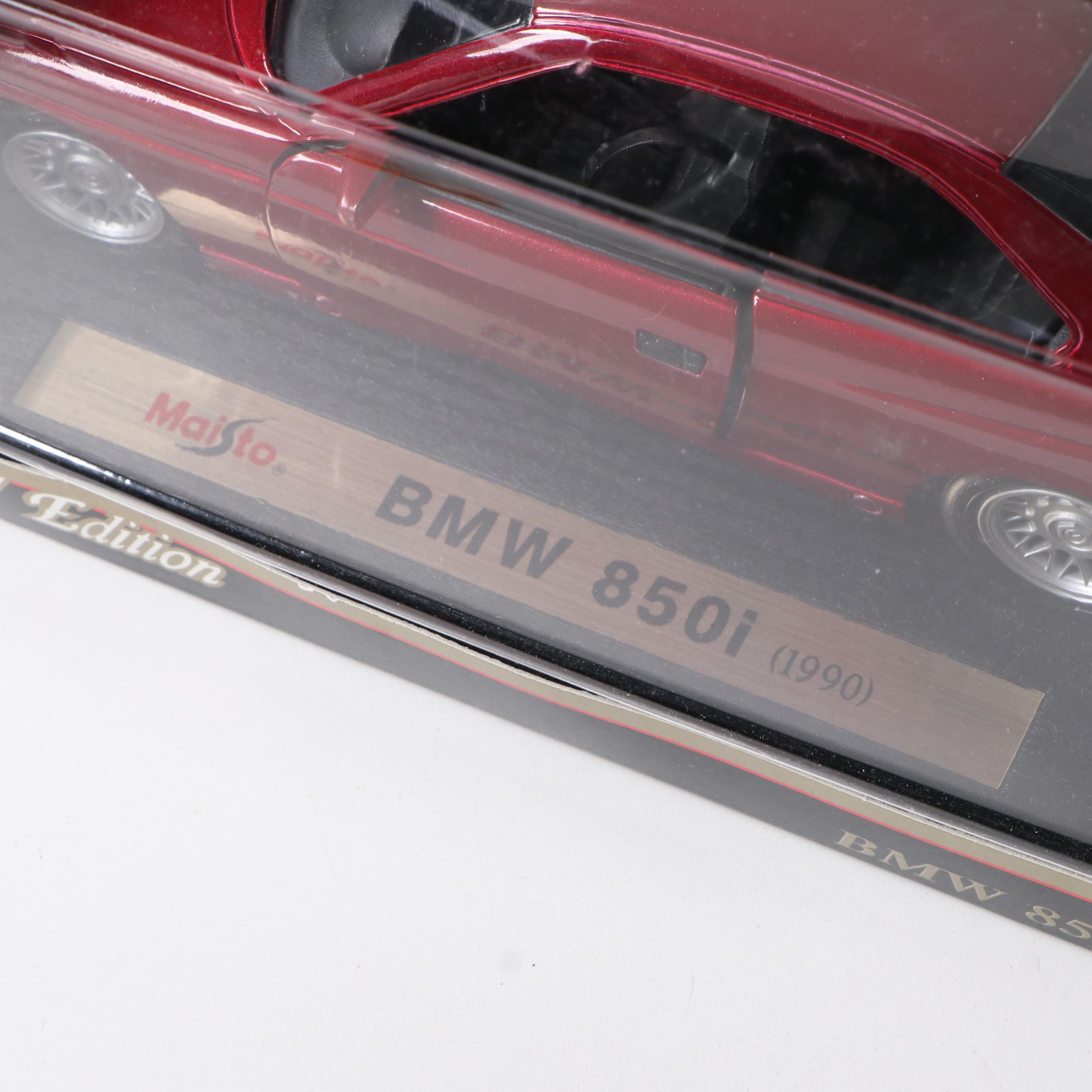 Maisto BMW and Dodge Concept "Special Edition" Diecast Cars in Packaging