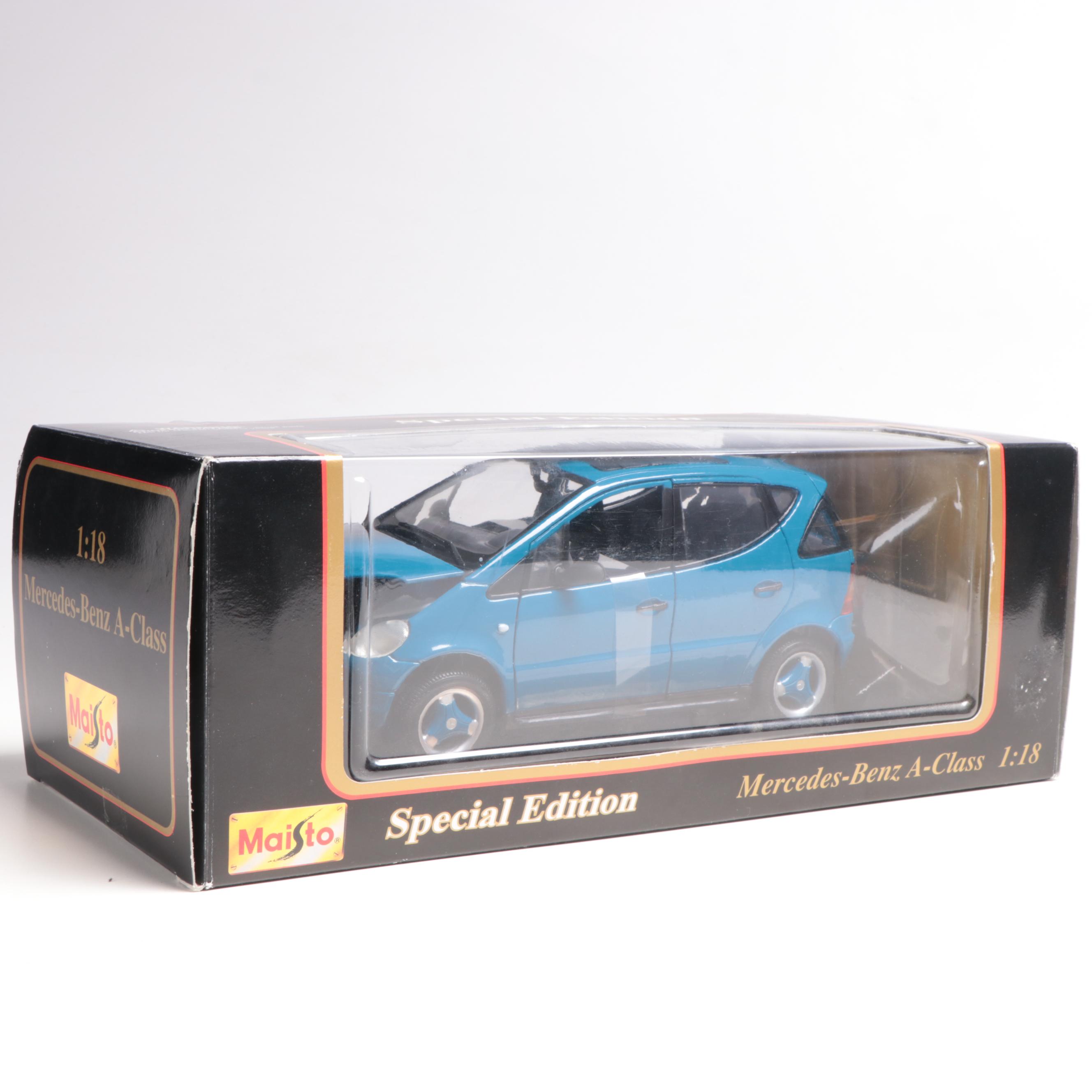 Maisto Ford Pickup and Mercedes-Benz A-Class Diecast Scale Models