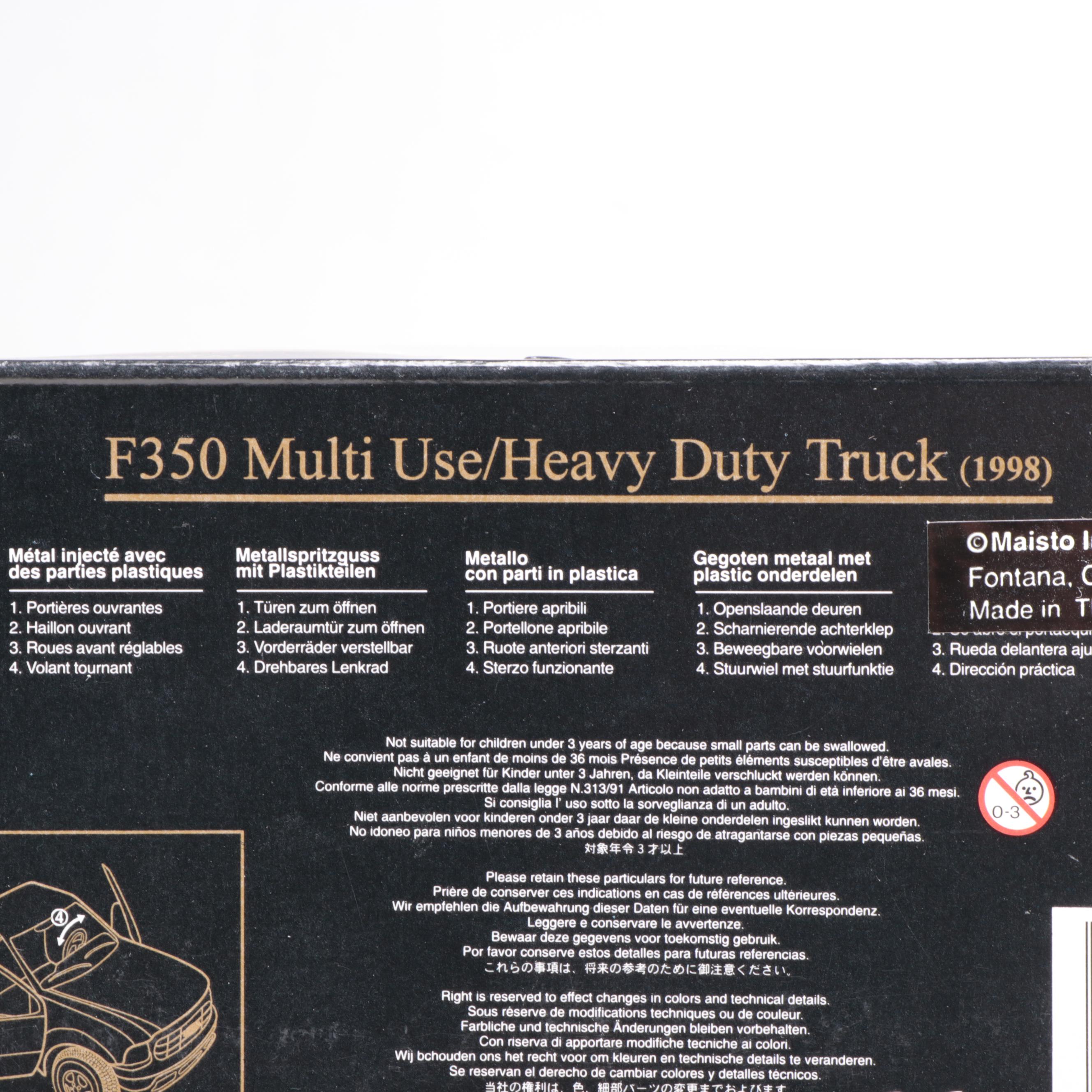 Maisto Ford Pickup and Mercedes-Benz A-Class Diecast Scale Models