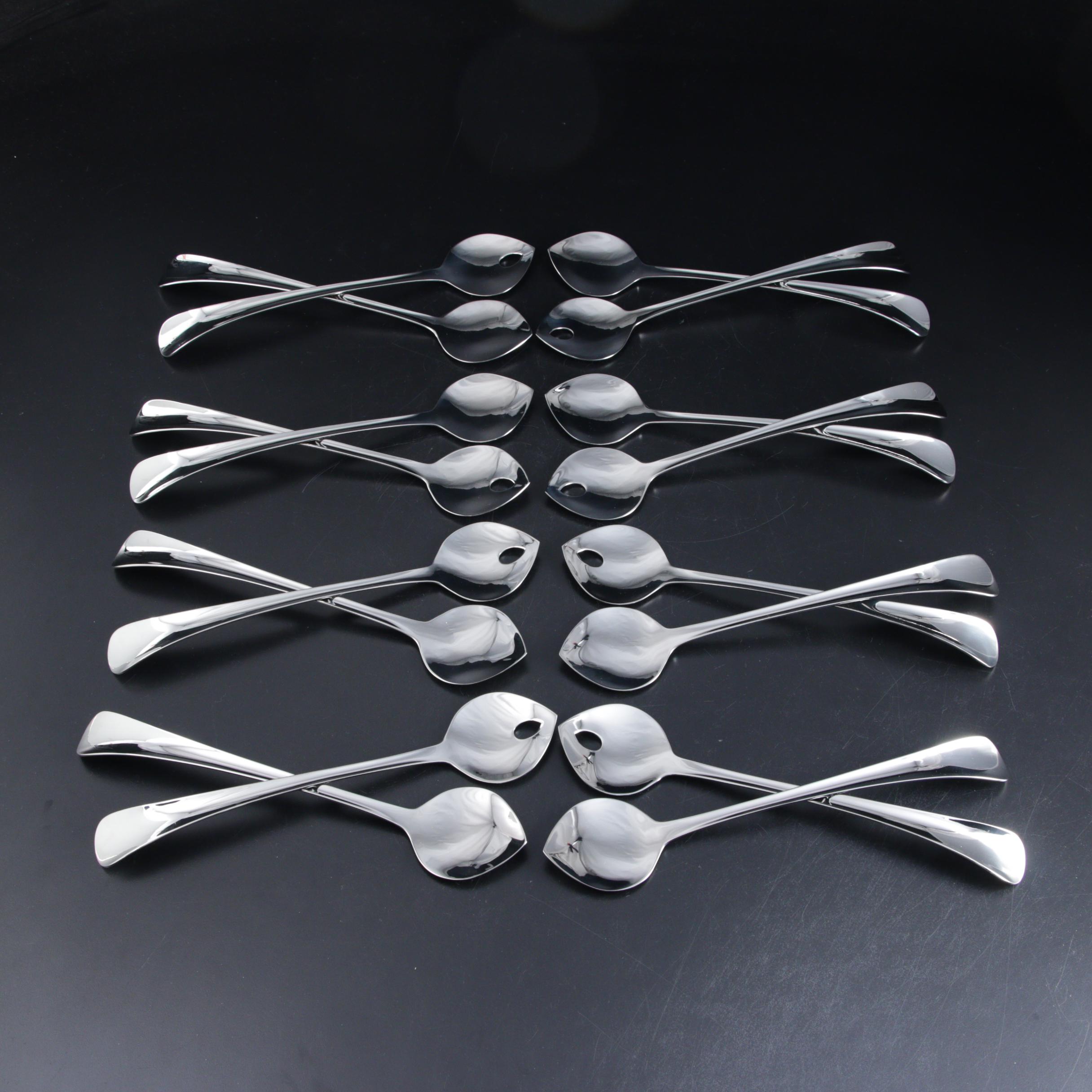 Georg Jensen "Duo" Stainless Steel Salad Servers