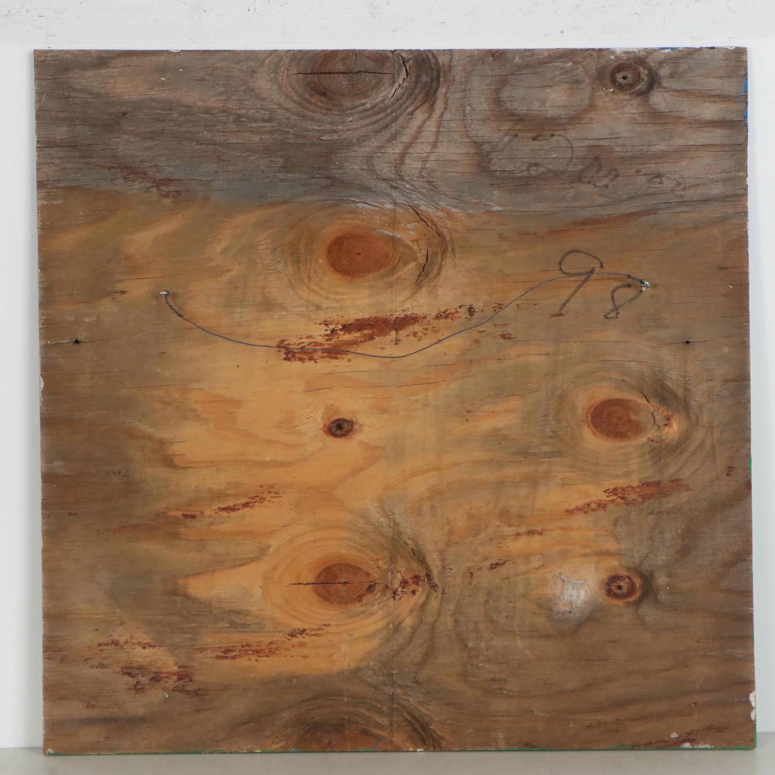 Ruby C. Williams Folk Art Acrylic Painting "Mama," 1998